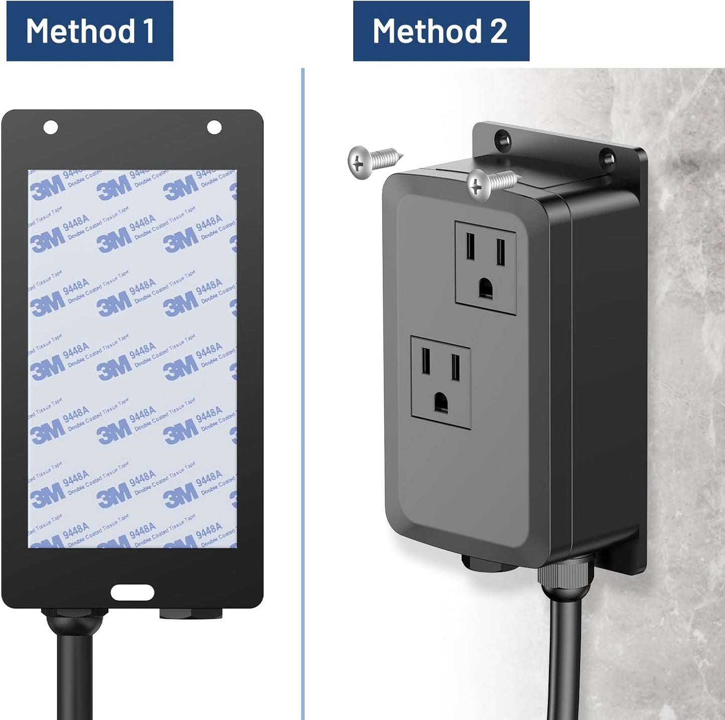 Garbage Disposal Air Switch Kit -Professional- Dual Outlet, Sink Top Waste Disposer On/Off, Garbage Disposal Button, Brass Made Cover, UL Listed