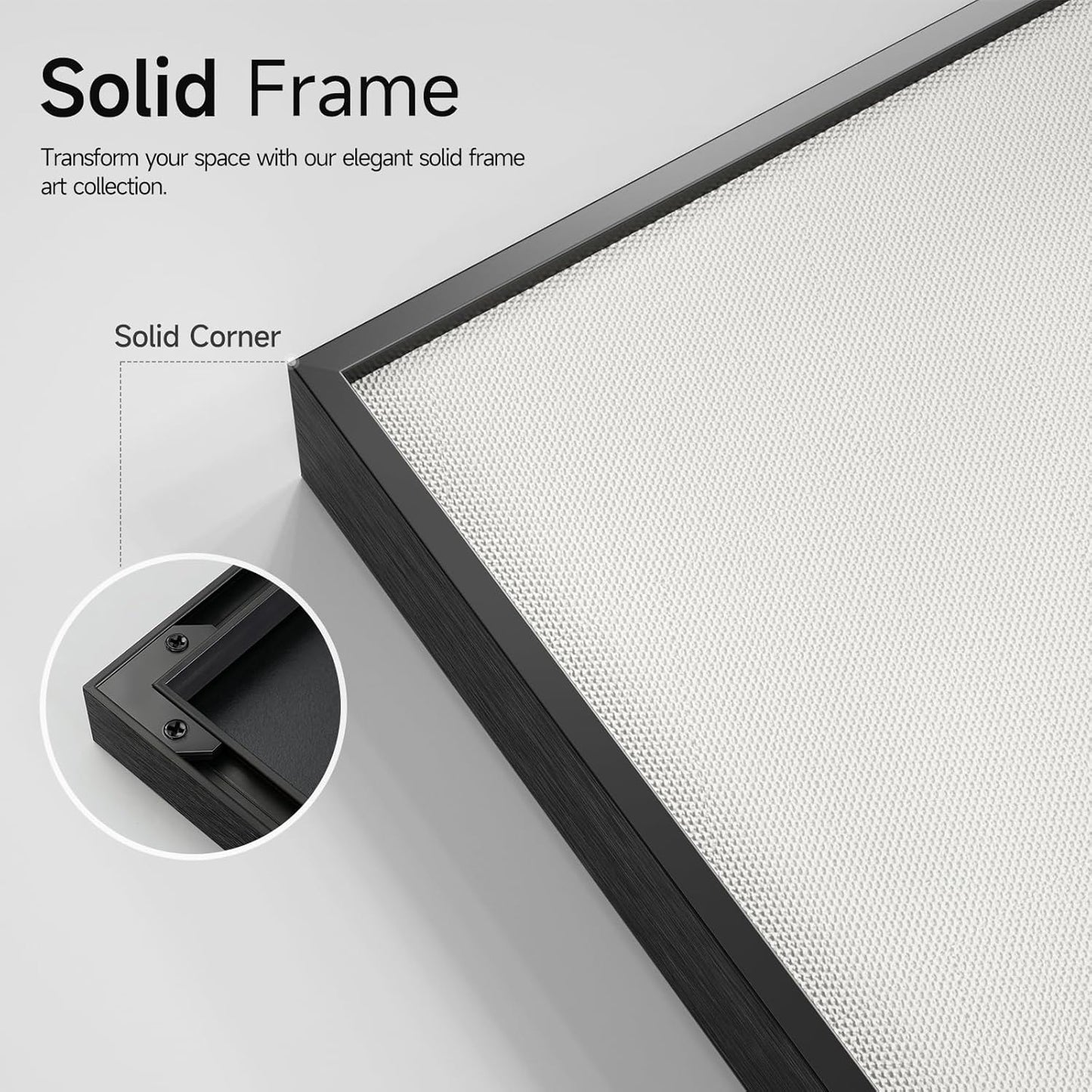 Large Framed Navy Blue Modern Abstract Wall Art for Living Room, Canvas Paintings Artwork for Walls, Minimalist Blue Art Prints Pictures for Hallway, Bedroom, Office Wall Decor -30x30 Inch