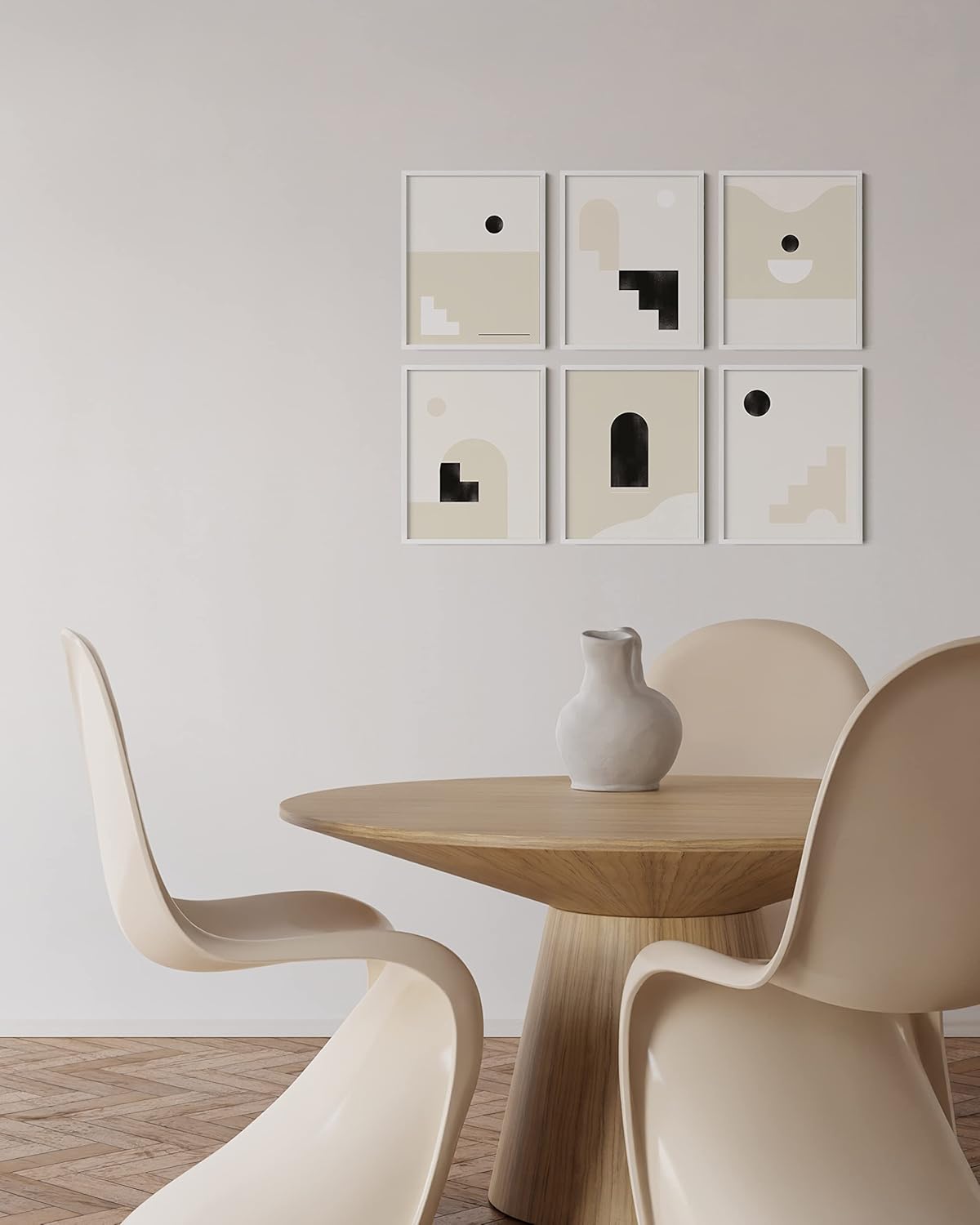 HAUS AND HUES 11x14 White Metal Picture Frames - Features Premium Aluminum, Vertical & Horizontal Hang, Shatterproof Plexiglass - Perfect for Home, Room, Office (11x14 in, White, Set of 25)