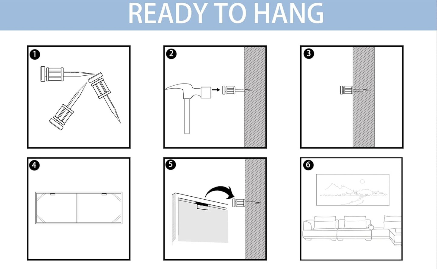 Abstract Wall Art - Modern Colorful Canvas Wall Art for Living Room- Large Framed Decorations, Wall Decor for Bedroom - Office Artwork Wall Decor