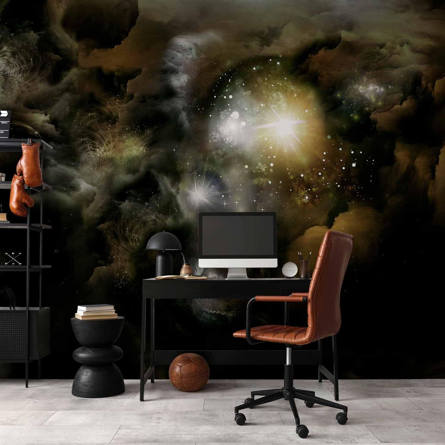 artgeist Premium Wall Mural Cosmos Galaxy 79x55 in - XXL Non-Woven Wallpaper Fleece Wall Decor Photo Print Picture Image Design Home n-A-0027-a-b