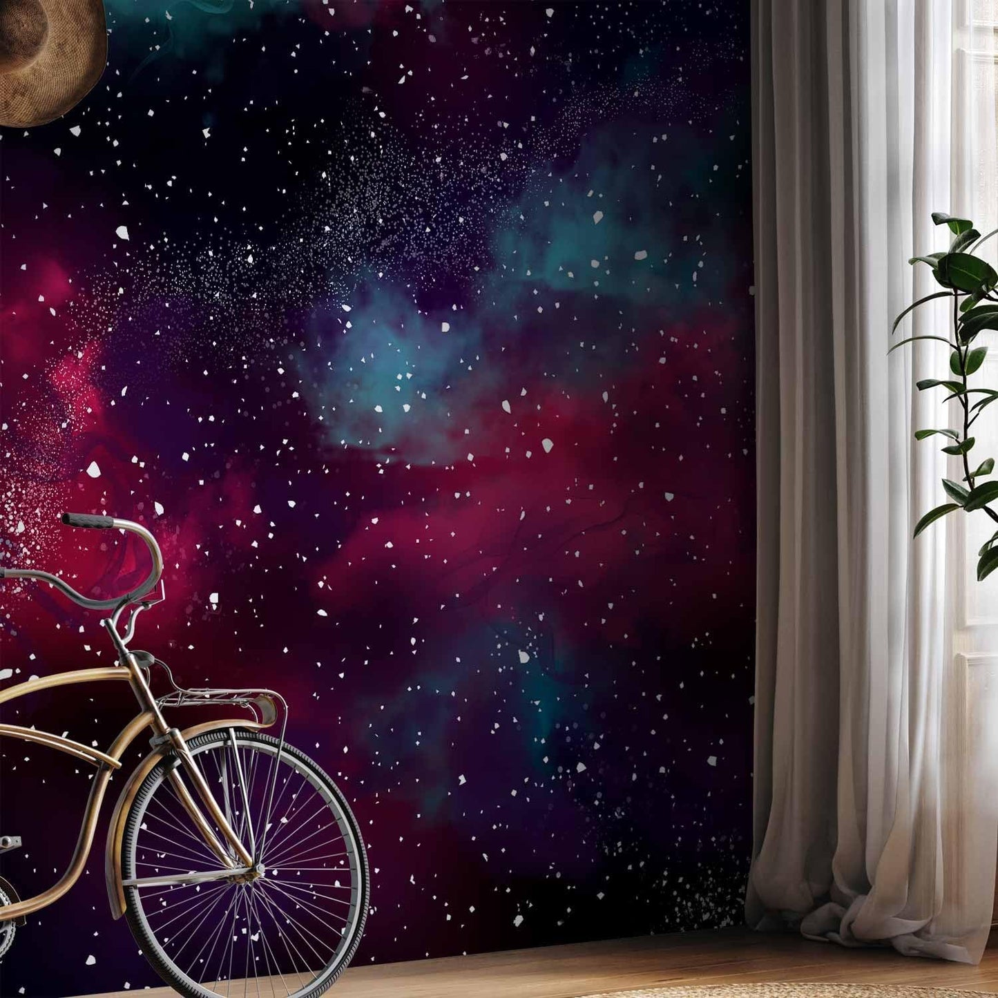 artgeist Wall Mural Space 98x69 in - Non-Woven Wallpaper Fleece Wall Decor Photo Print Picture Image Design Home Mural Galaxy Universe Cosmos Sky a-A-10326-a-a