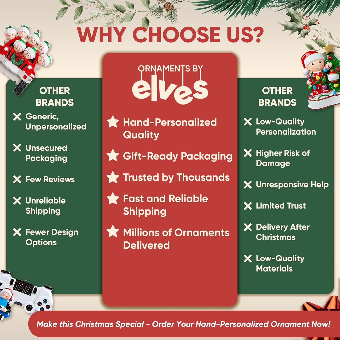 3D Frosty Snowman Family of 9 Christmas Ornament 2025 Personalized Family Christmas Ornaments 2025 | Winter Holiday Snowmen Personalized Tree Ornaments Customizable Gifts Snow People of Nine Ornament