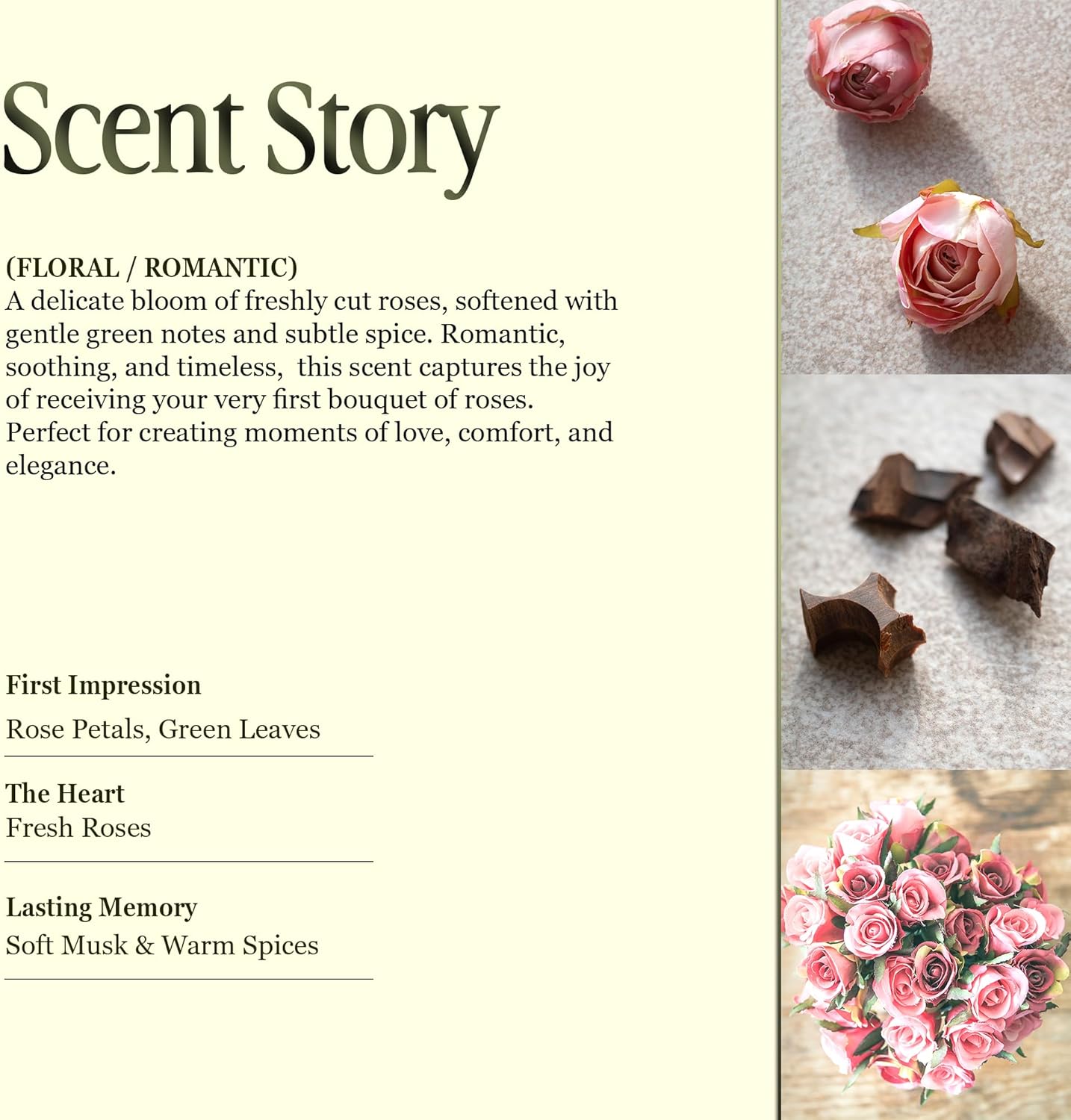 Scented Luxury Candles in Handmade Ceramic Jars, Soy Wax | Canal Rose โ Rose Bud & Oud Scented, Large Candle | Non Toxic, 2 Wicks, Reusable Big Pink Jar | Natural Spring Aromatherapy for Women & Men