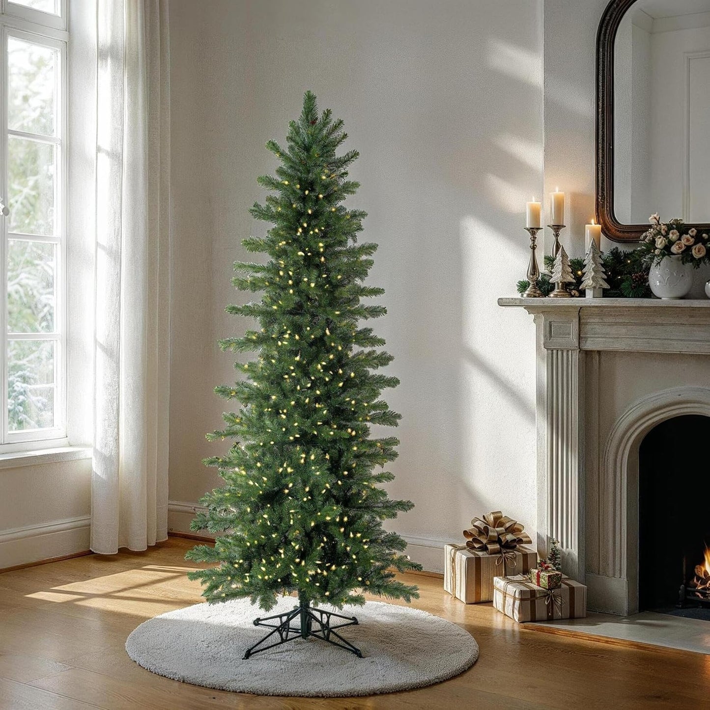 Vickerman G160441LED Alberta Blue Spruce Christmas Tree