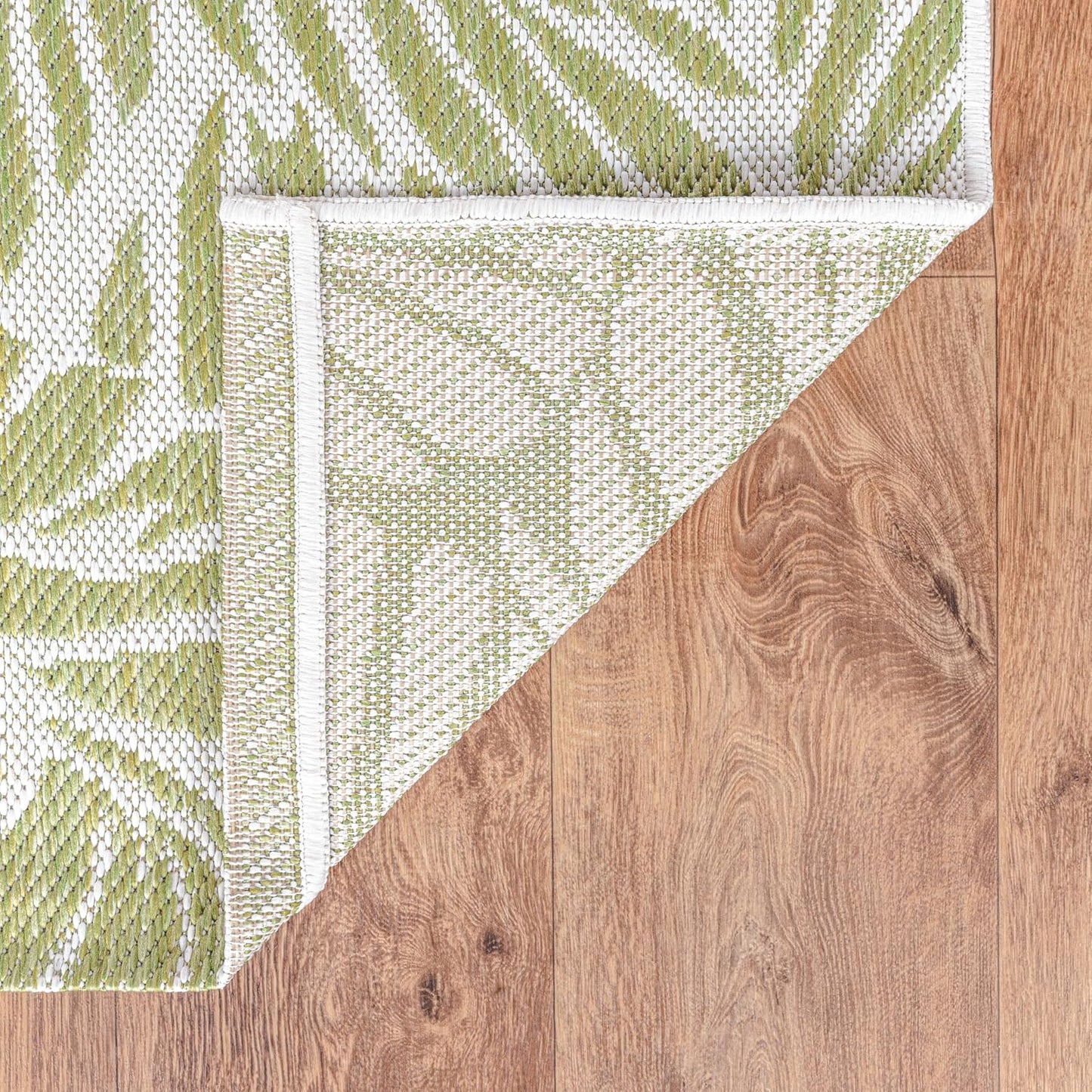 Keen Home Design Terrace Outdoor Area Rug - 5x8 Washable Indoor/Outdoor Rug for Patio, Kitchen, Balcony, Beach, Garden, Deck and Porch, Size: 5'3"x7'7"