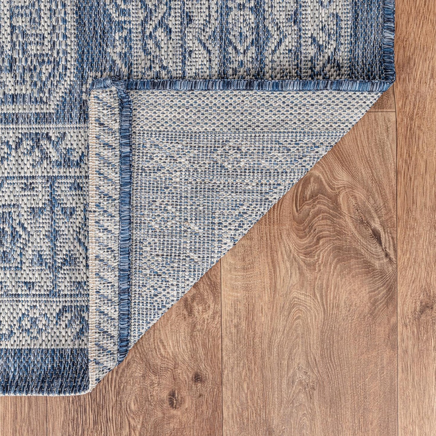 Keen Home Design Terrace Outdoor Throw Rug - 3x5 Washable Indoor/Outdoor Rug for Patio, Kitchen, Balcony, Beach, Garden, Deck and Porch, Size: 3'x5'