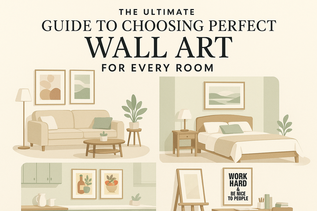 The Ultimate Guide to Choosing the Perfect Wall Art for Every Room