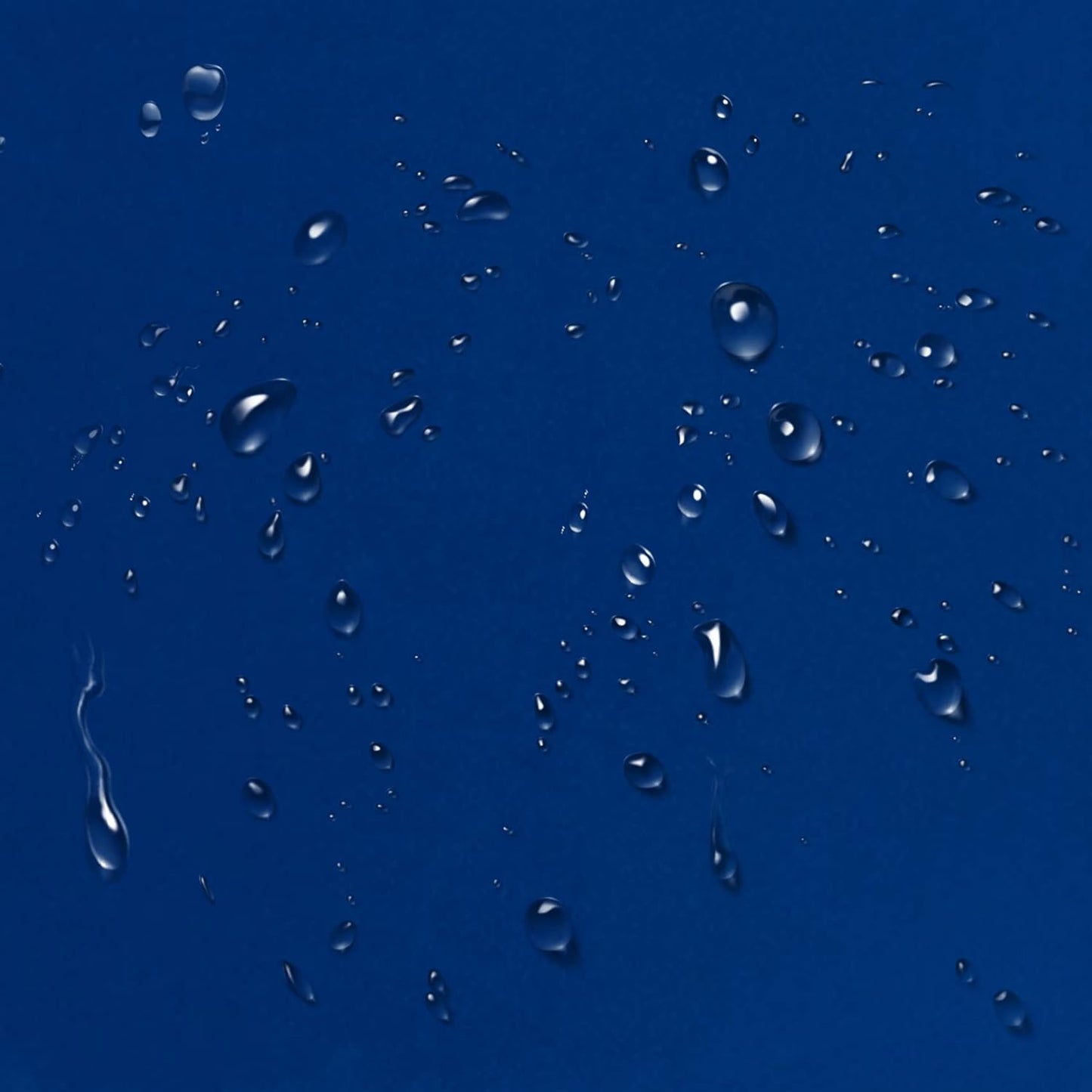 SuperO Waterproof Spandex Table Cover for 8FT Table Universal Fitted Stretch Tablecloth for Party, Banquet, Wedding and Events-Classic Blue