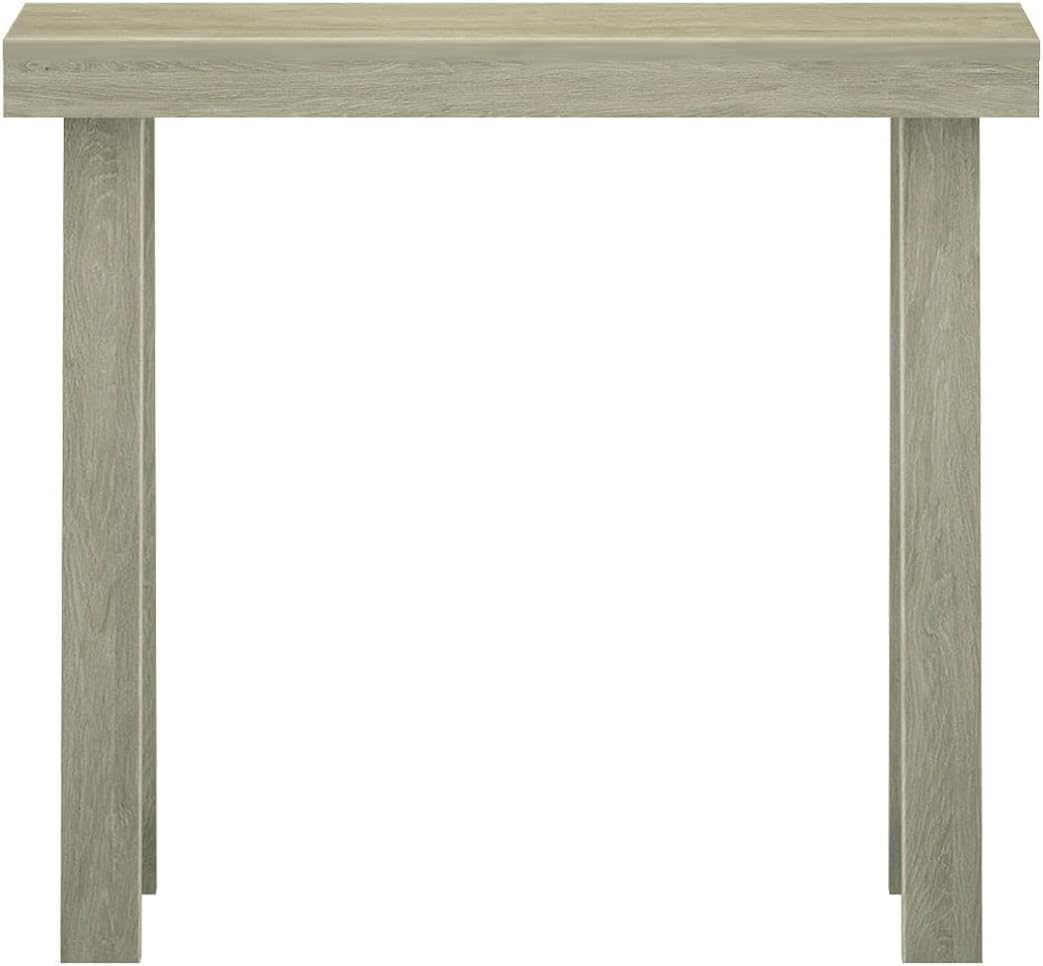 Plank+Beam Solid Wood Console Table, 36 Inch, Sofa Table, Narrow Entryway Table for Hallway, Behind The Couch, Living Room, Foyer, Easy Assembly, Seashell