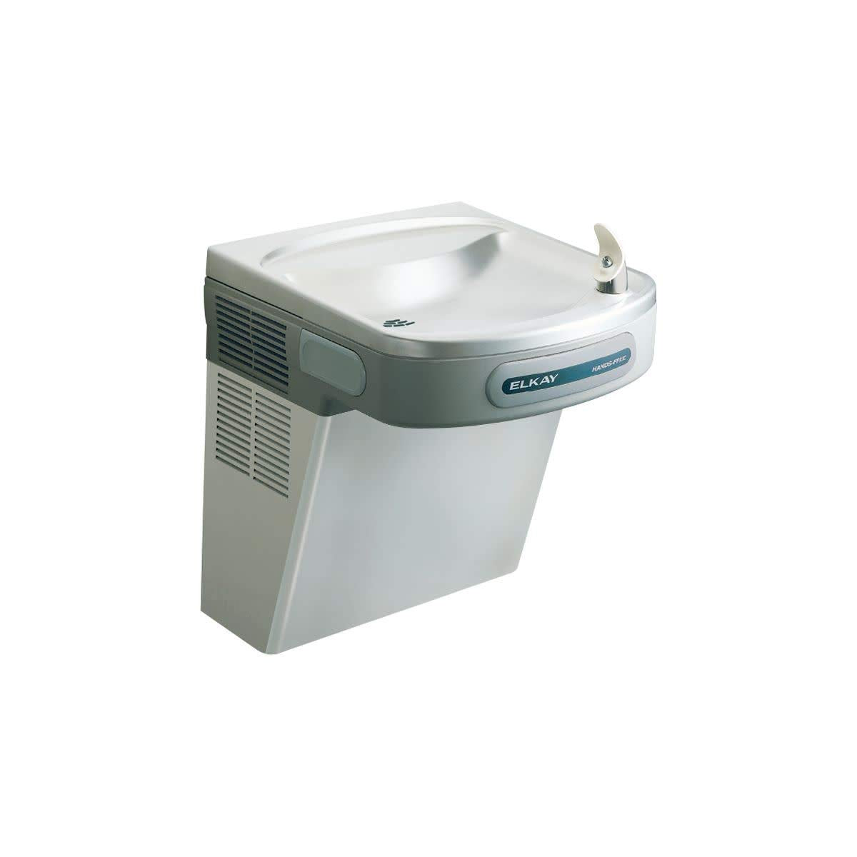 Elkay EZO8 8 GPH ADA Wall Mount Single Level Hands Free Water Cooler - Stainless Steel