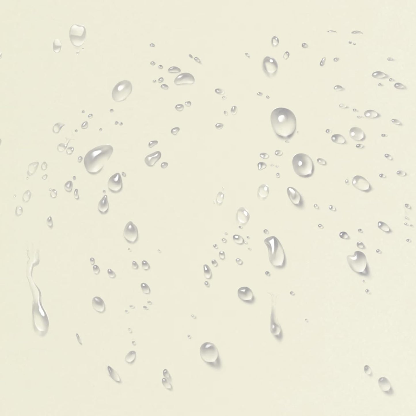 SuperO 2Pack Waterproof Spandex Table Cover for 6FT Table Universal Fitted Stretch Tablecloth for Party, Banquet, Wedding and Events-Ivory