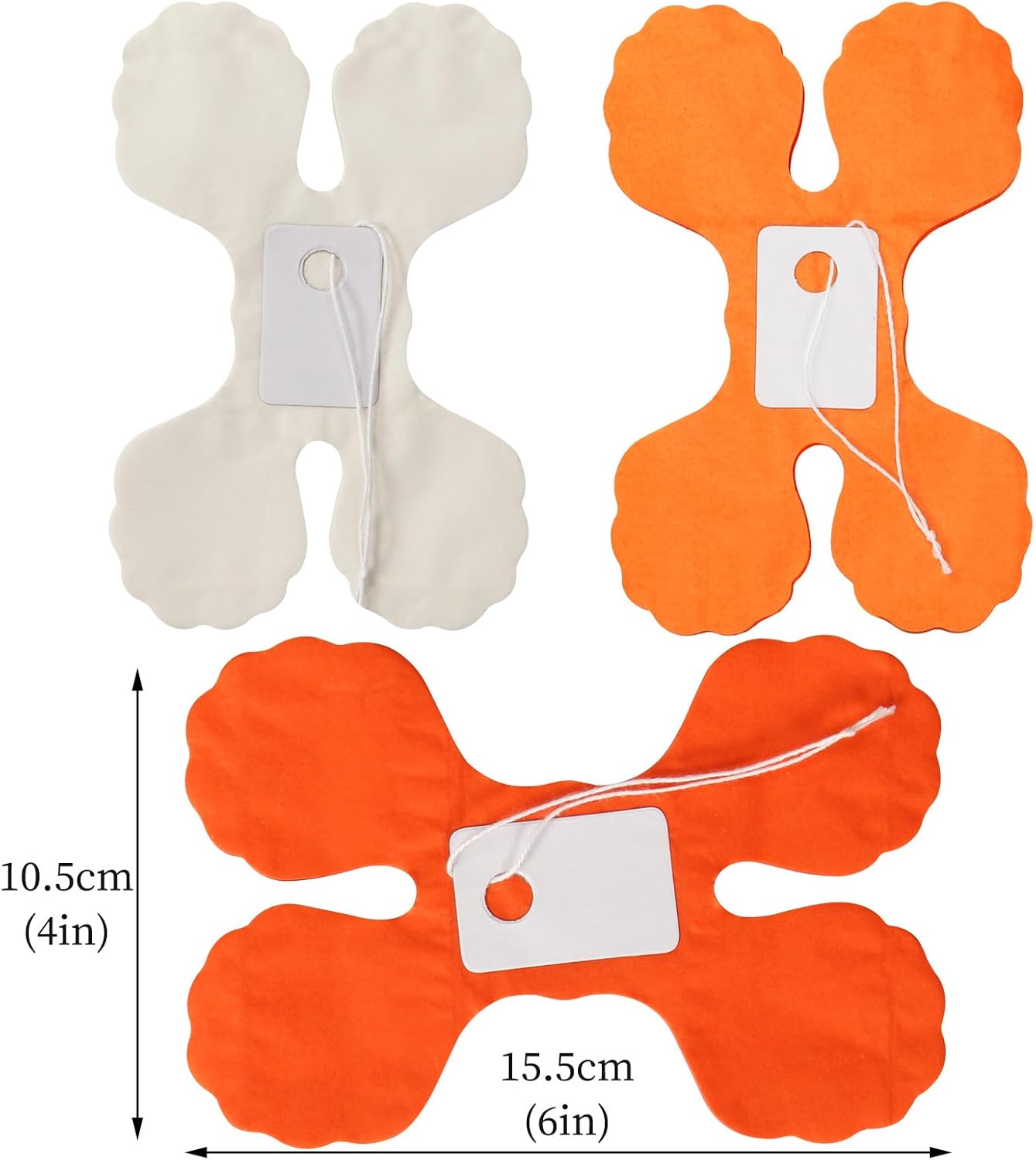 Orange Beige Fall Baby-Shower Party-Decorations Streamers Garland - 157Ft Four-Leaf Clover Autumn Harvest Thanksgiving Hanging Banner,Boho Birthday Bridal Wedding Engagement Bachelorette Decor Hugtmr