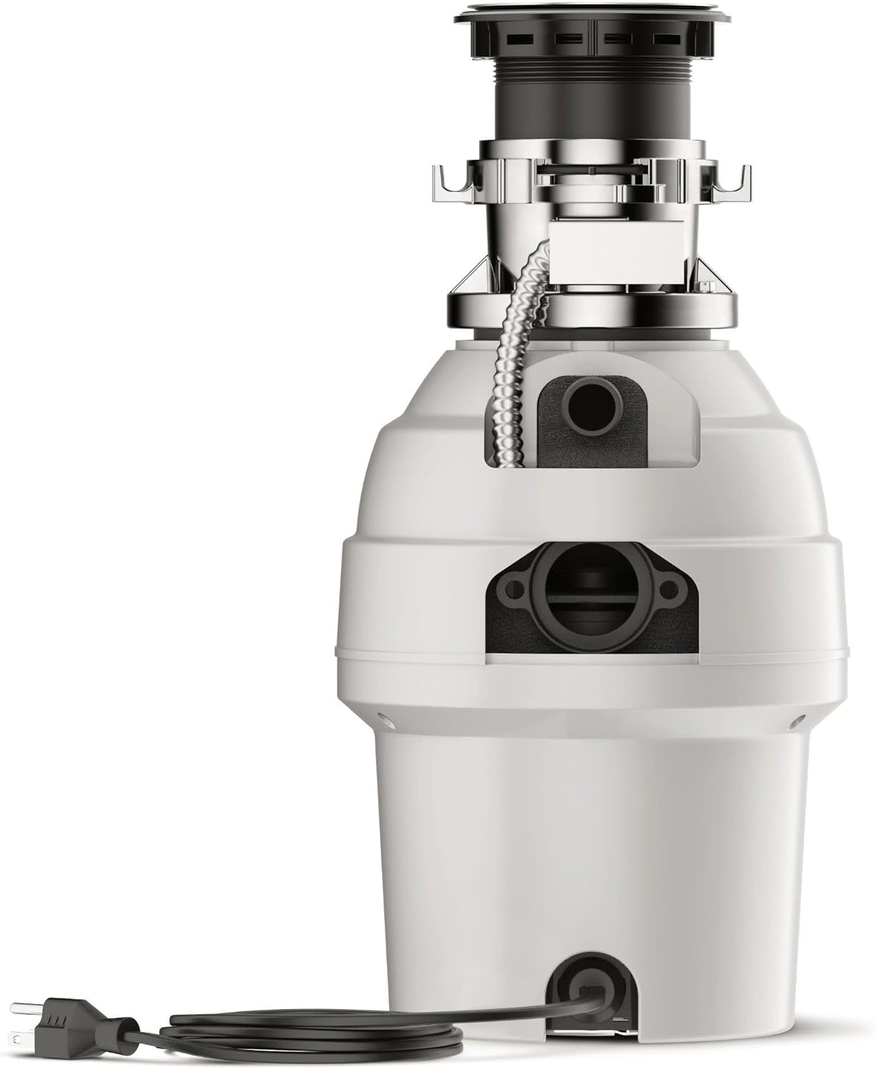 Waste King Batch Feed Garbage Disposal for Kitchen Sink with Power Cord, L-5000TC