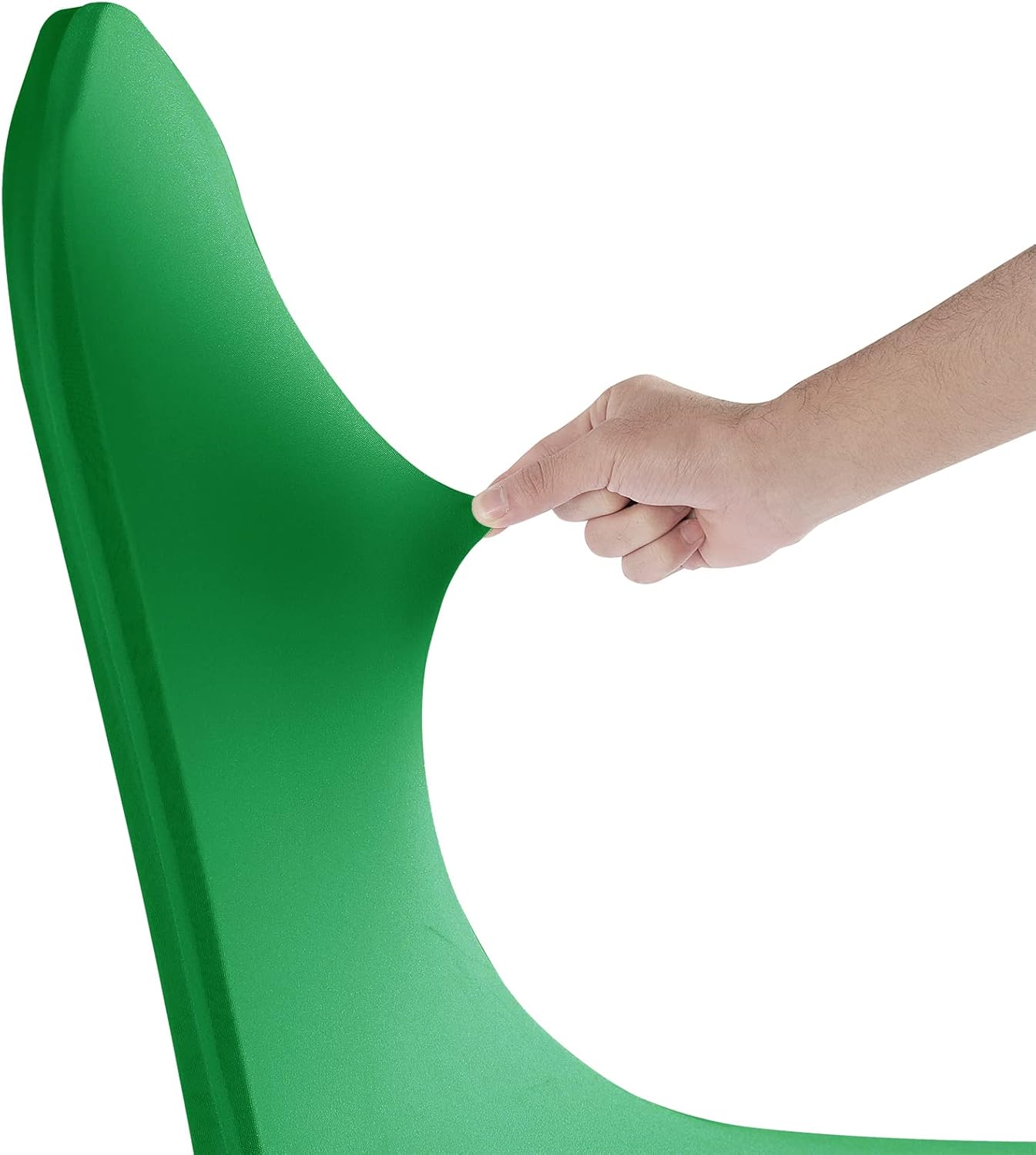 SUPERO Waterproof Spandex Chair Cover 25PCS, Stretch Dining Chair Covers, Polyester Outdoor Chair Covers, Protector Stretch Chair Cover for Party Universal, Banquet, Wedding Event, Hotel(Emerald)