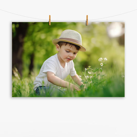 Personalized Pictures to Canvas for Wall Custom Canvas Prints with Your Photos for Family Wedding Office Home Wall Decor Unframed 30x20in