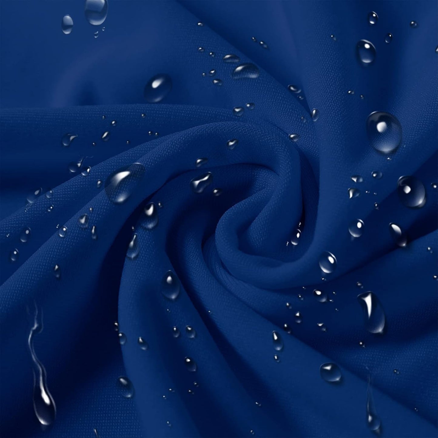 Waterproof Spandex Chair Cover 12PCS, Stretch Dining Chair Covers, Polyester Outdoor Chair Covers, Protector Stretch Chair Cover for Party Universal, Banquet, Wedding Event, Hotel(Classic Blue)