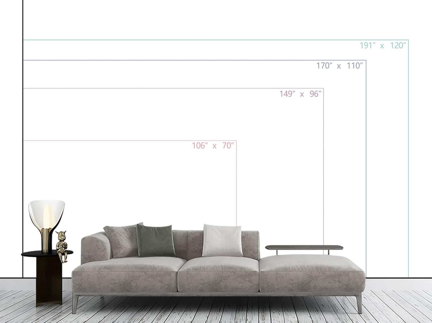 WFBHUA-Dark Floral Wallpaper Watercolor Pink and Blue Flower Wall Mural for Bedroom (Not Peel and Stick)