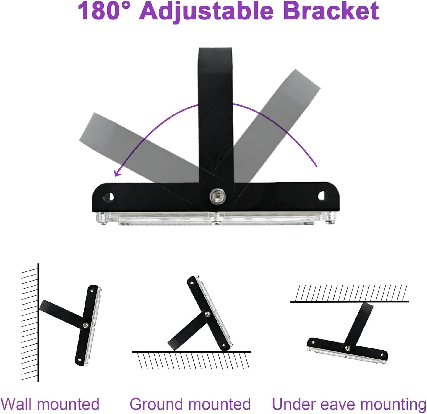 4 Pack 300W Black Lights, Blacklight Flood Light with Plug and Switch,for Glow Party, Black Light Party, Halloween, Body Paint, Neon Glow, Stage Lighting, Fluorescent Poster