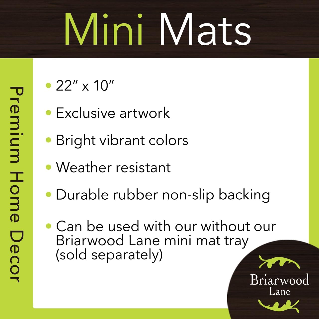 Briarwood Lane Halloween Gnomes Mini Mat