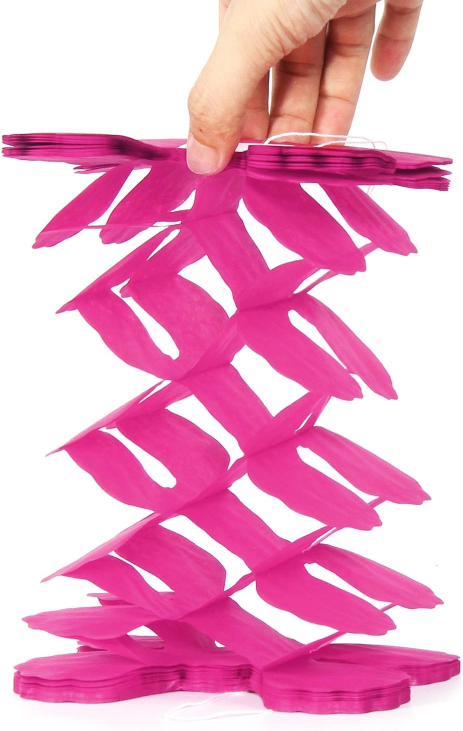 Rainbow Mexican-Theme Party-Decorations Streamers Garland - 157Ft Colorful Birthday Supplies Four-Leaf Clover Hanging Banner,Hot Pink Orange Green Yellow Purple Blue Summer Baby Shower Decor Hugtmr