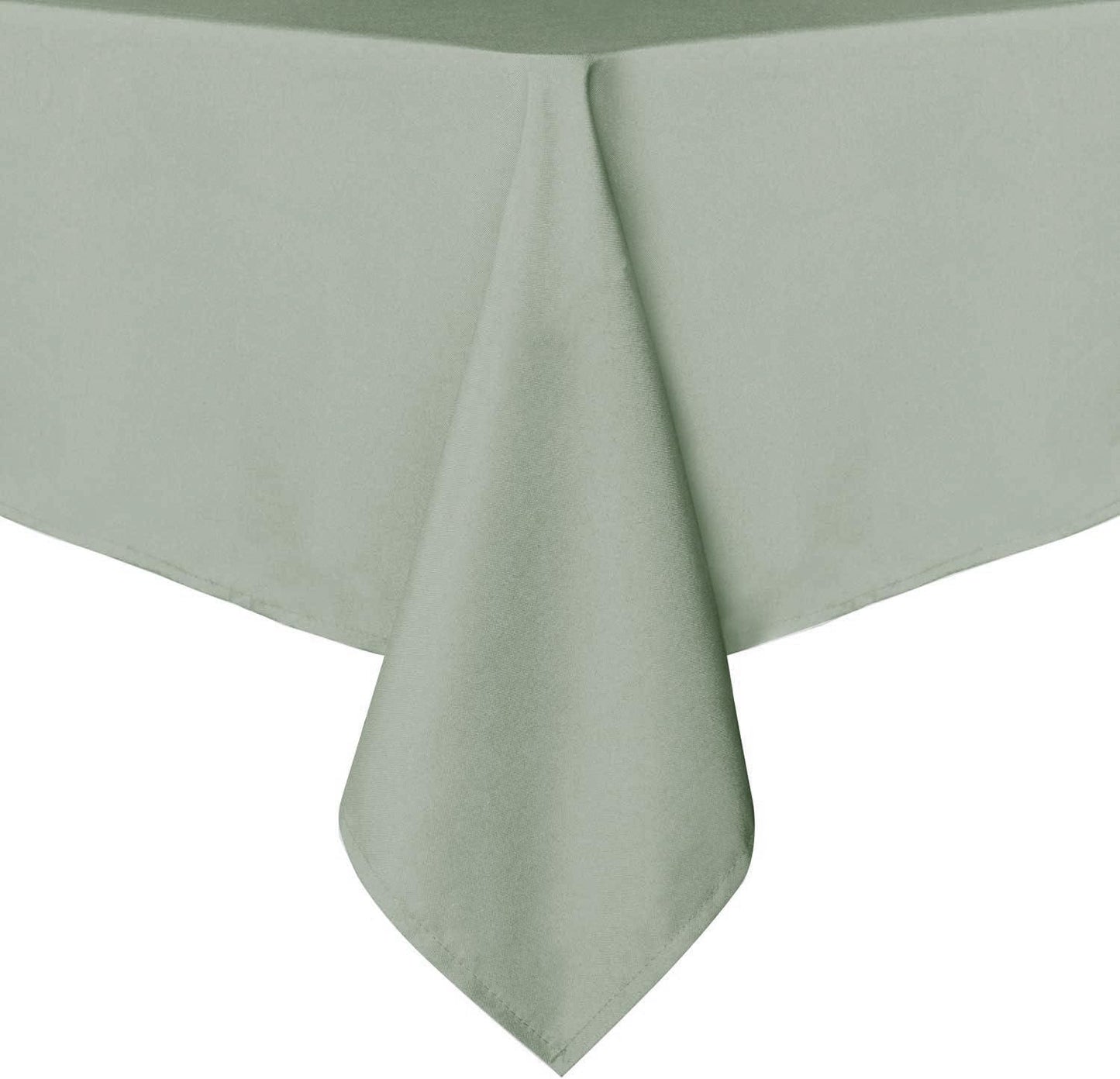sancua Rectangle Tablecloth - 60 x 84 Inch - Stain and Wrinkle Resistant Washable Polyester Table Cloth, Decorative Fabric Table Cover for Dining Tables, Buffet Parties and Camping, Sage Green