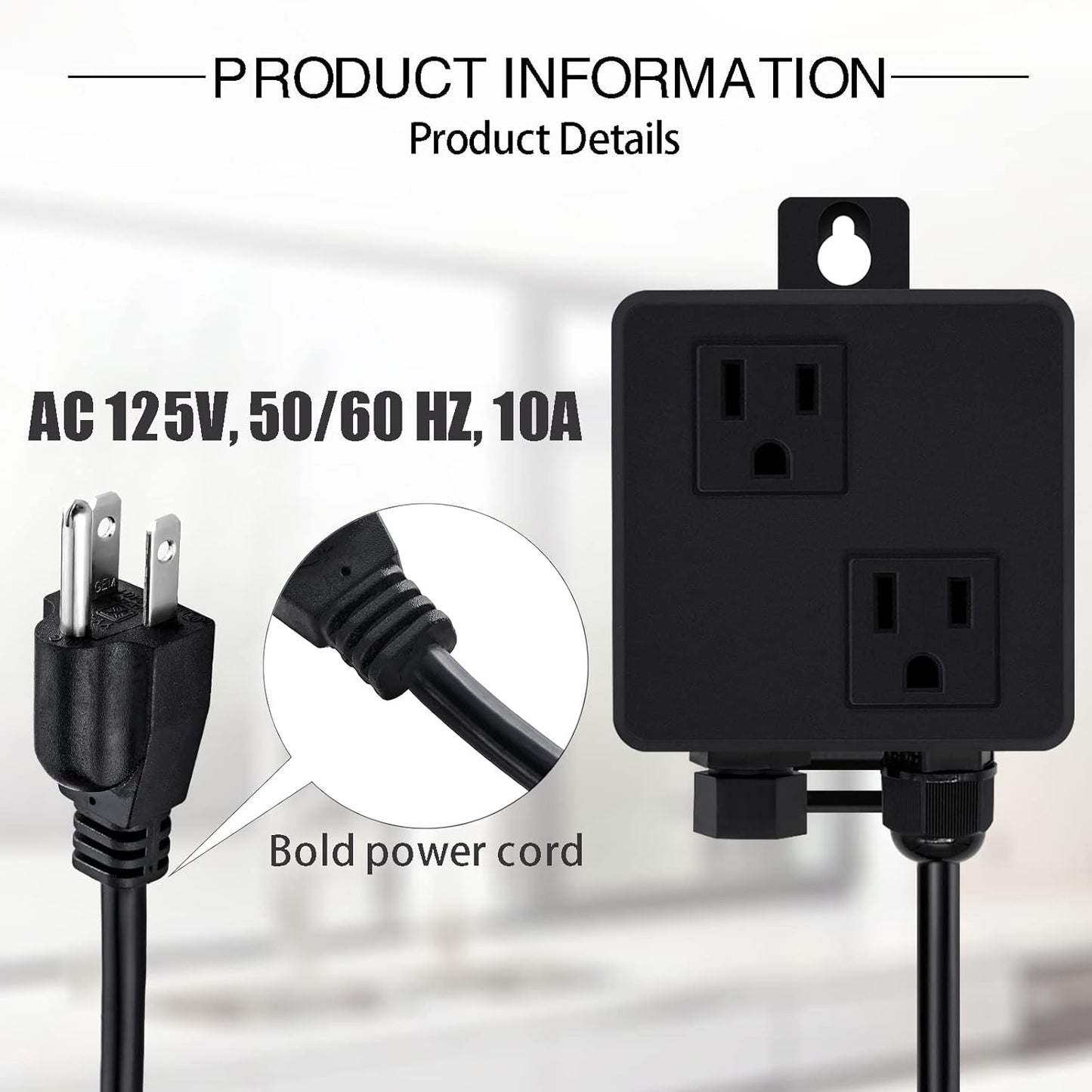 SinkTop Air Switch Kit (Long Full Brass Button) for Disposal, Dual Outlet, (Chrome)