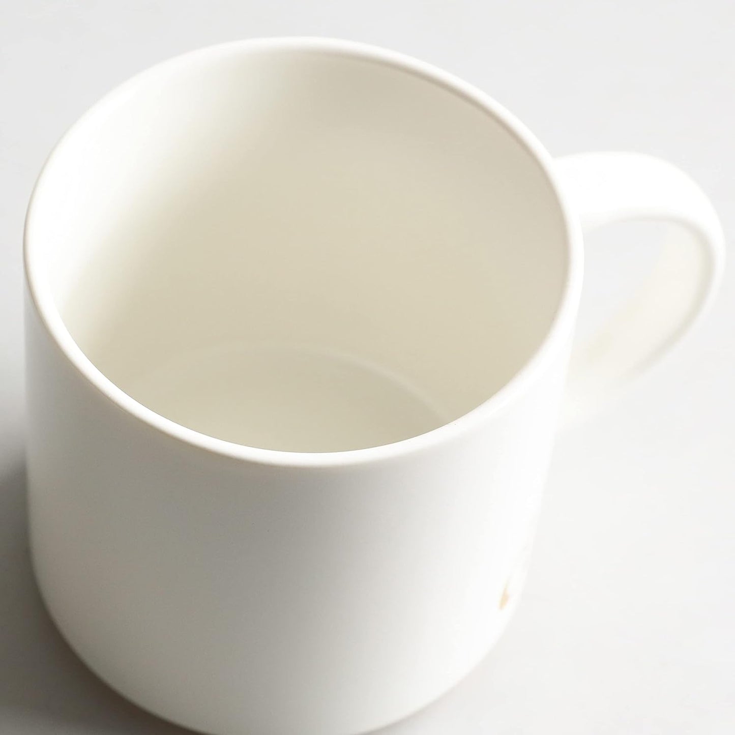 COLLECTIVE HOME - Monogram Ceramic Mugs, 15 oz Golden Initial Coffee Cups, Elegant Alphabet Tea Mugs, Elegant Personalized Mug with Gift Box, Luxurious Cups for Office and Home (l)