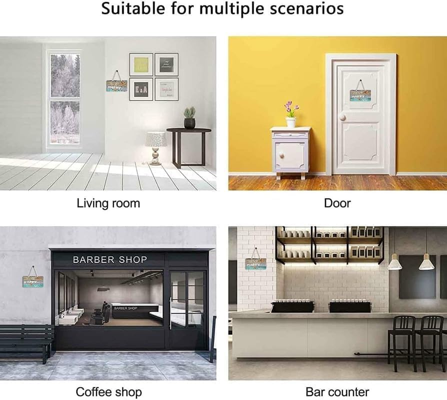 Farmhouse Bedroom Wall Art, Together is Our Favorite Place to Be,Rustic Wood Wall Hanging Quotes Master Bedroom Signs Family Plaque Home Decor for Wedding Decorations (Together) 6x16 Inch