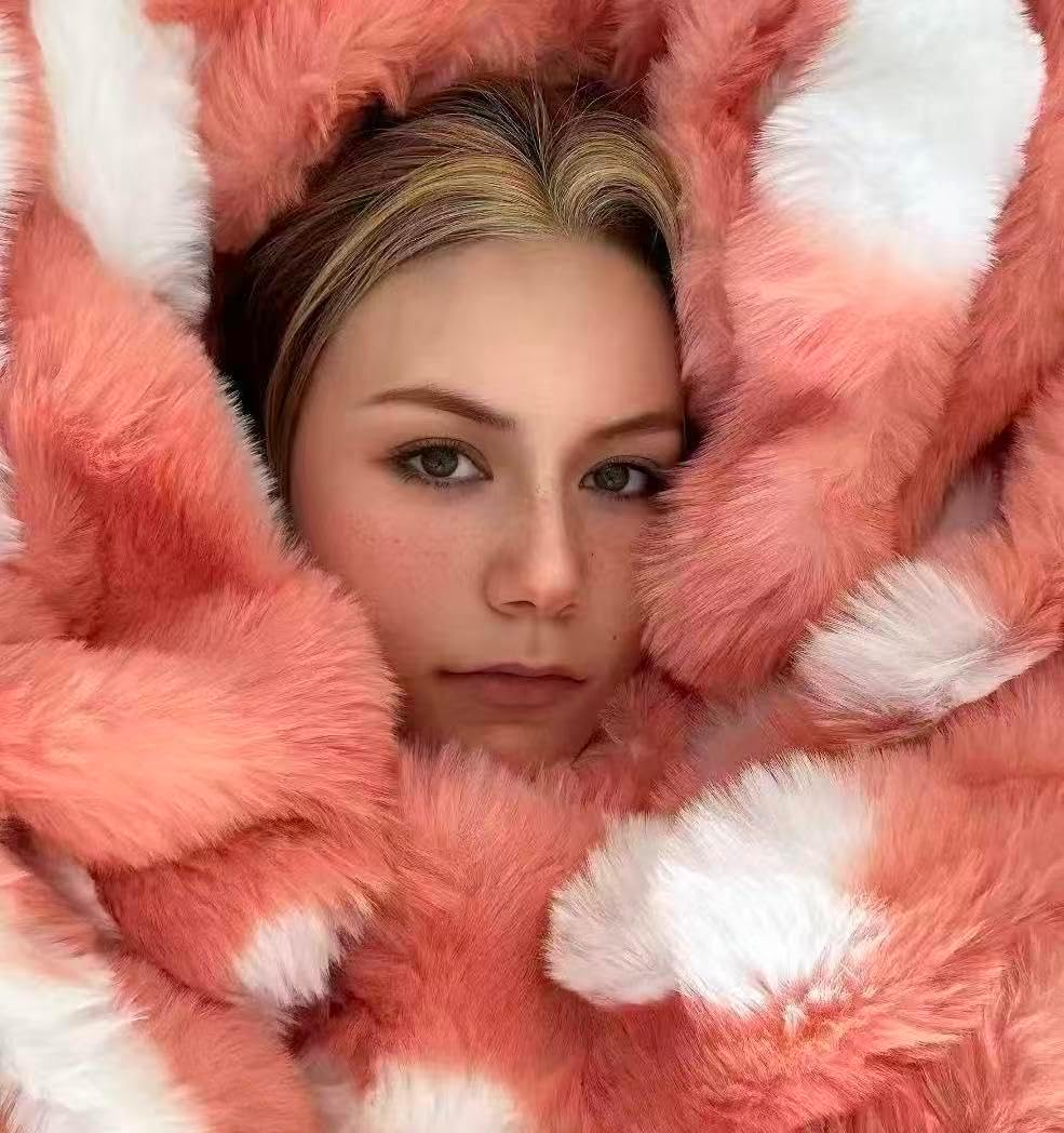 Soft Cow Print Blanket for Couch, Bed, or Living Room – Cozy and Decorative Imitation Rabbit Fur Throw for Home, Seasons and Relaxation