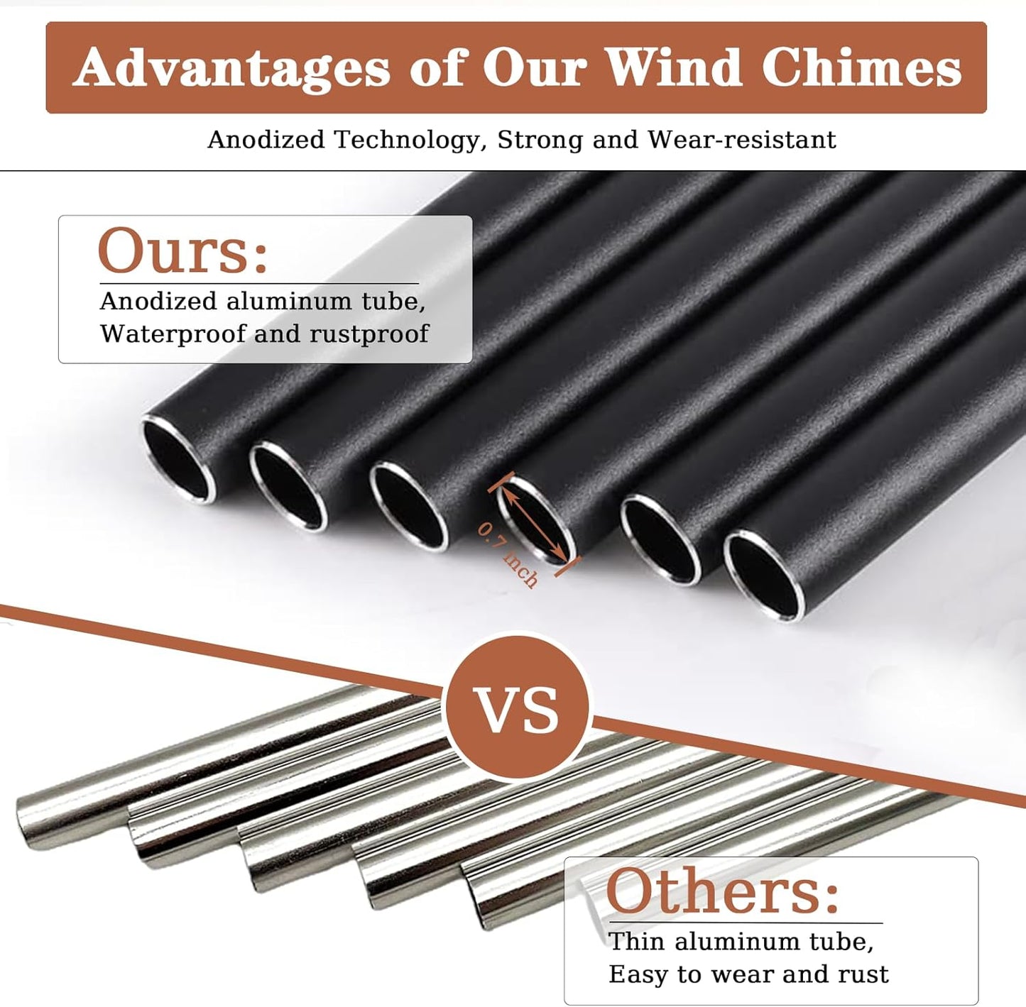 Sympathy Gift Baskets, 30" Wooden Memorial Wind Chimes for Loss of Loved One, Memorial/Bereavement/Condolence/Funeral Gifts, in Memory of a Loved One Mother Father