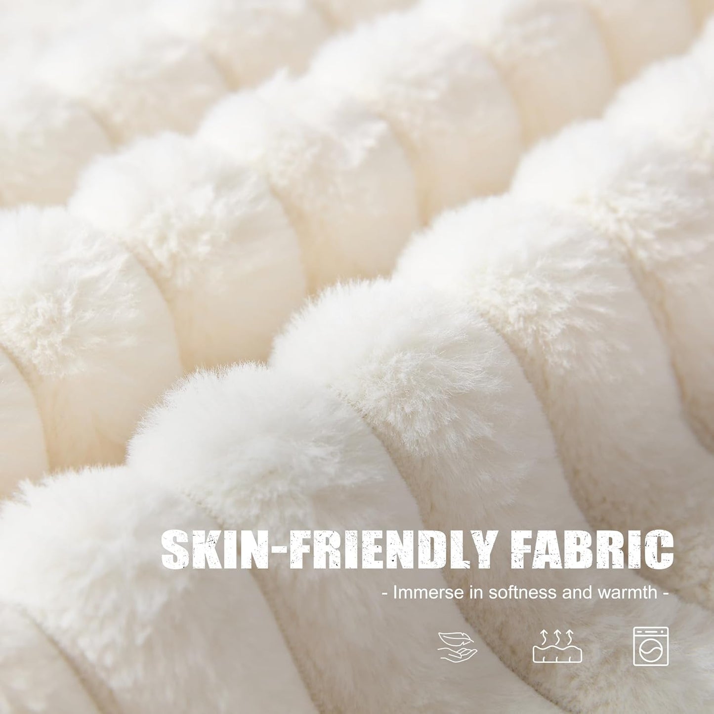 Single Sofa 1 Seat Couch with Deep Seat Memory Foam Cloud Chair with Pillows Large Sofa with L Shape for Living Room Bedroom (Strip White, Single)