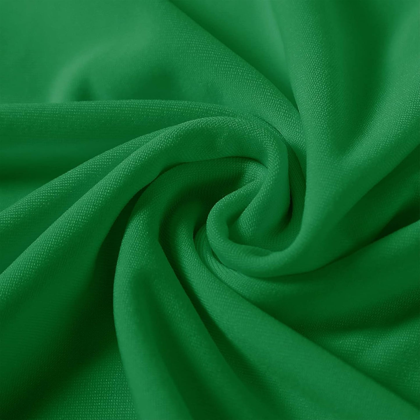 Spandex Chair Covers, 12PCS, Washable Protector for Living Room, Party, Banquet, Wedding, Hotel (Emerald)