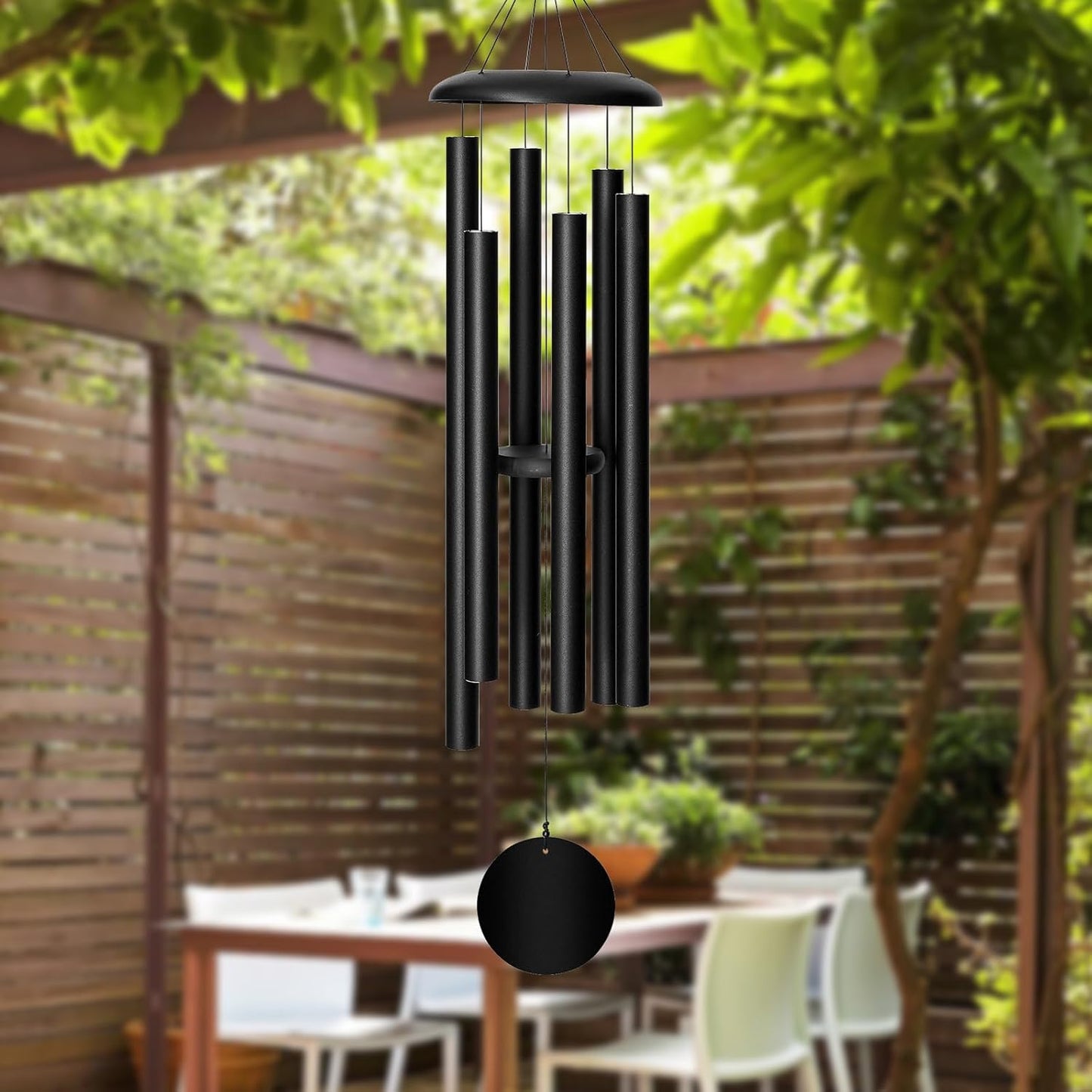 Wind Chimes for OutsideDeep Tone, 45 in Large Wind Chimes Outdoor, Wind Chime Gifts for mom/Grandma, Christmas, Garden Décor