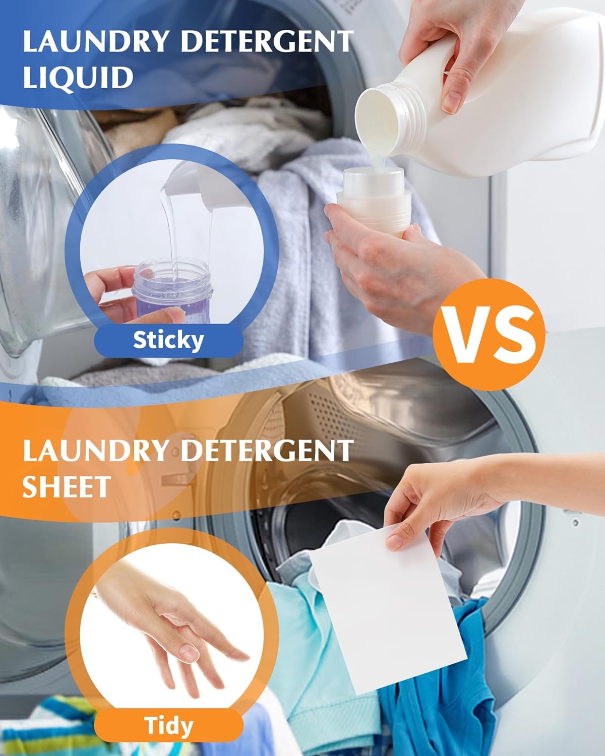 Laundry Detergent Sheets - 240 Loads, Hypoallergenic,Deep Cleaning, Fresh Linen Scent, Plastic-Free, Eco-Conscious,Paraben-Free,Fast Dissolve, Perfect for Home,Dorms,Travel,Camping,College Essentials