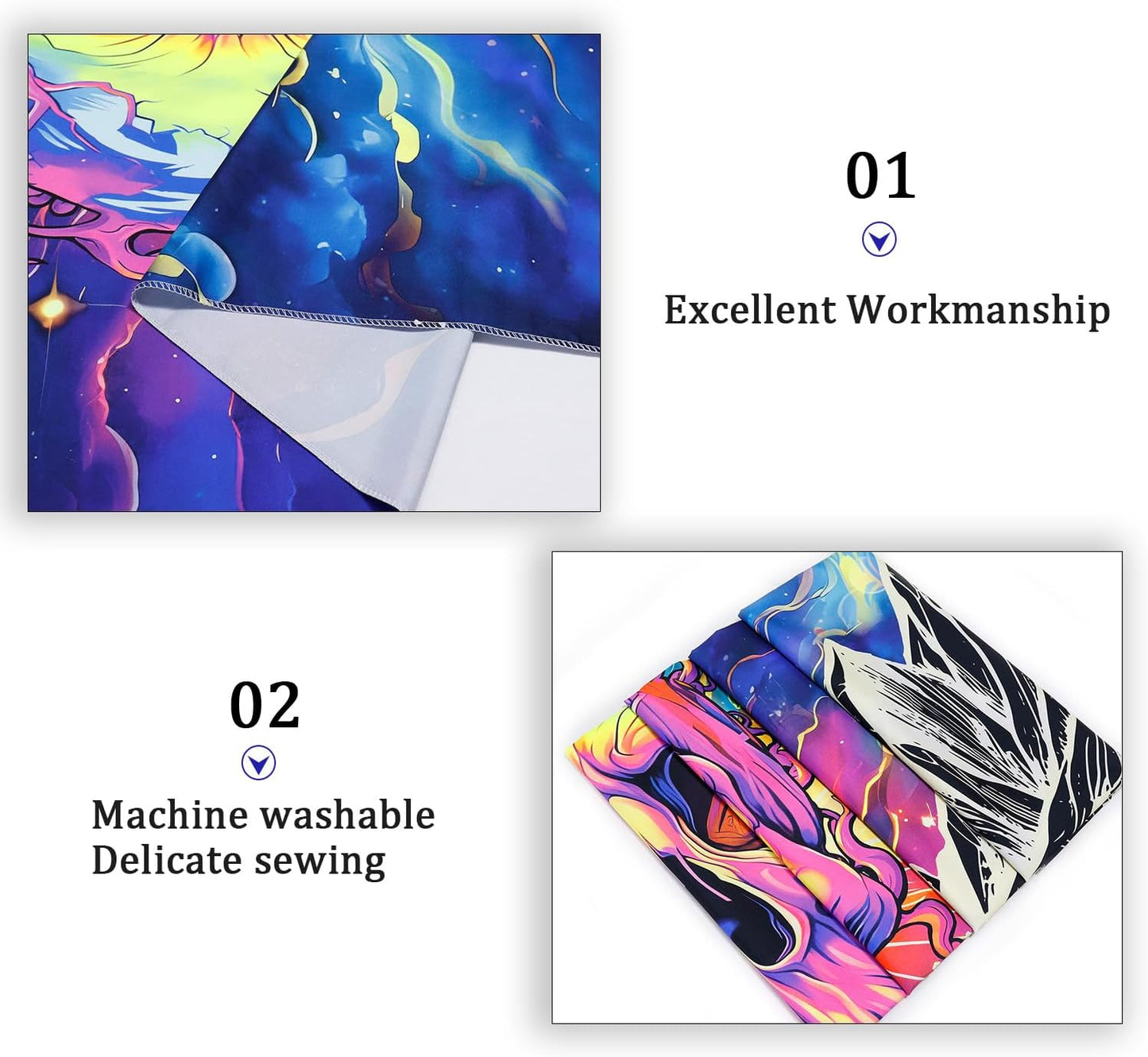 Blacklight Skull Tapestr UV Reactive Galaxy Mountain Planet Tapestries Magic Neon River Wall Hanging Aesthetic Skeleton Wall Decor Forest Trees Landscape Backdrop for Living Room