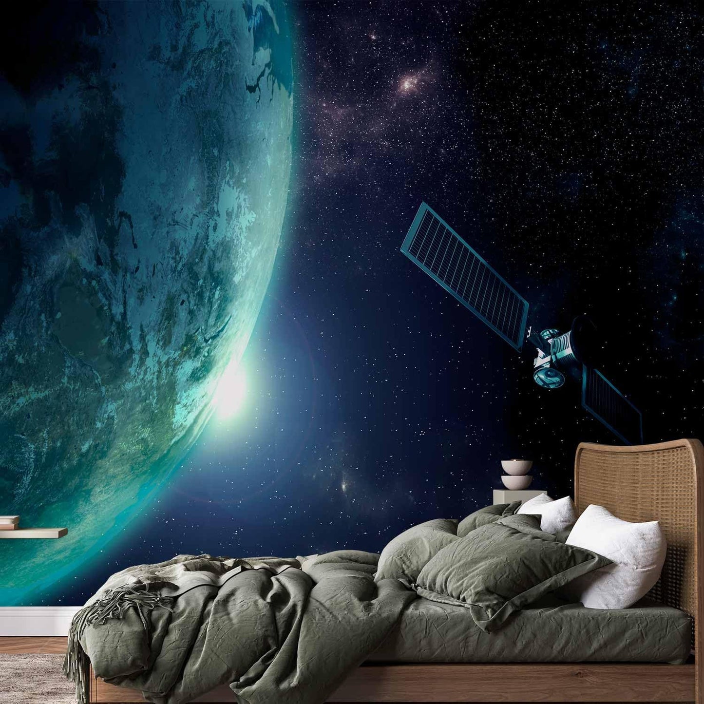 artgeist Premium Wall Mural Cosmos Galaxy 118x83 in - XXL Non-Woven Wallpaper Fleece Wall Decor Photo Print Picture Image Design Home n-B-0007-a-c