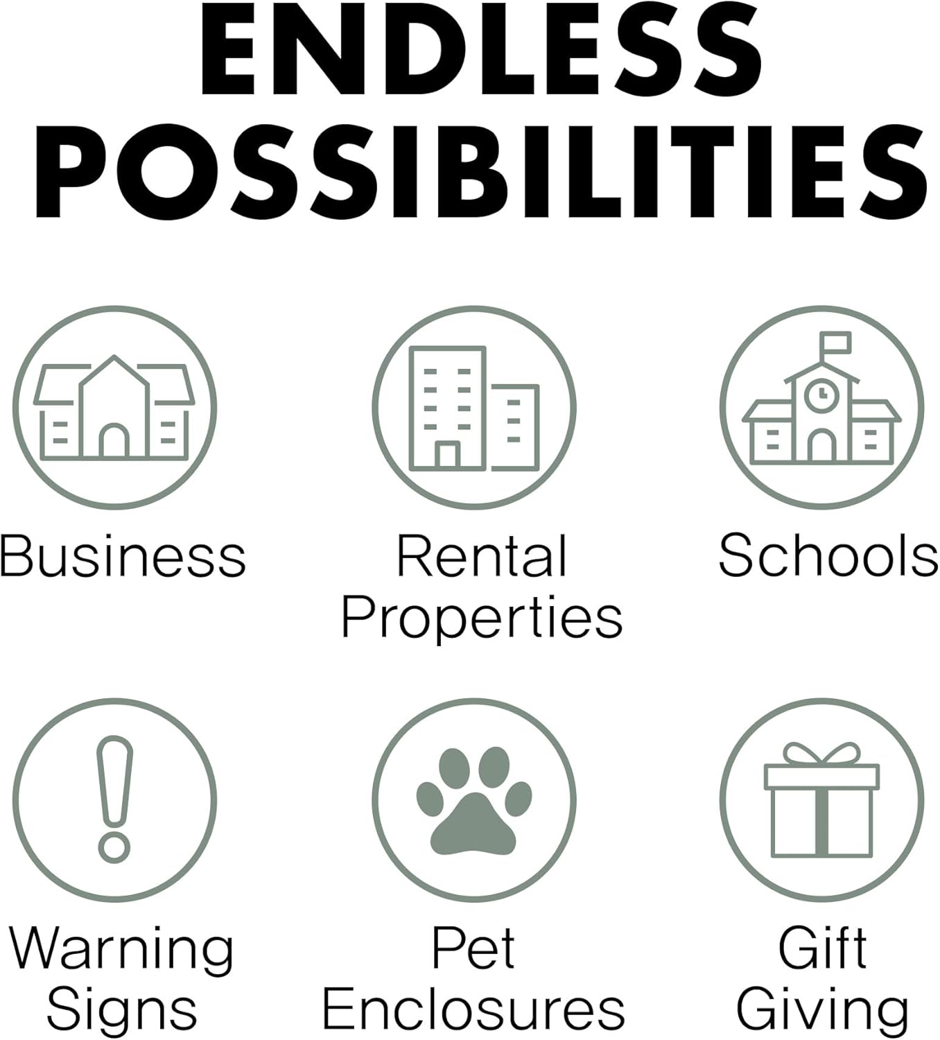 Rustic Custom Metal Sign - Custom Sign for Indoor or Outdoor Use (Rustic Black Border)