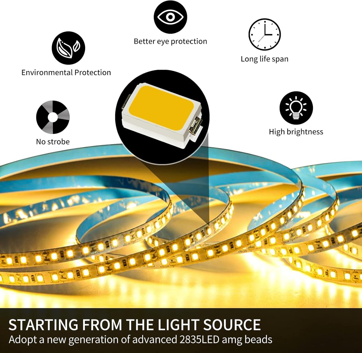 Modern Ceiling Pendant Light, with Remote Control Dimmable 3 Color Mode & Brightness Ceiling Lamp, Anti-Flicker Dining Light Fixture for Kitchen, Dining Room (Gold, 39IN)