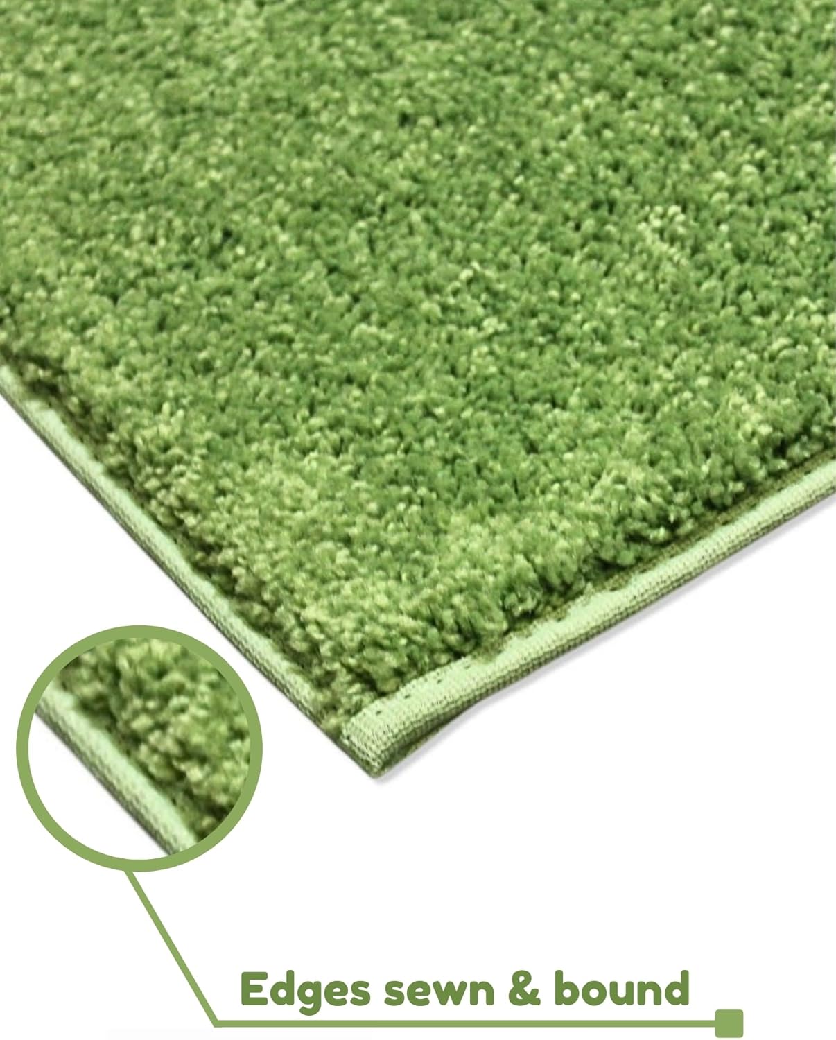 KOECKRITZ Soft and Colorful Kids Classroom Area Rugs (Passes Flammability Pill Test) Many Sizes and Bright Colors to Select from (12' Round, Lime)