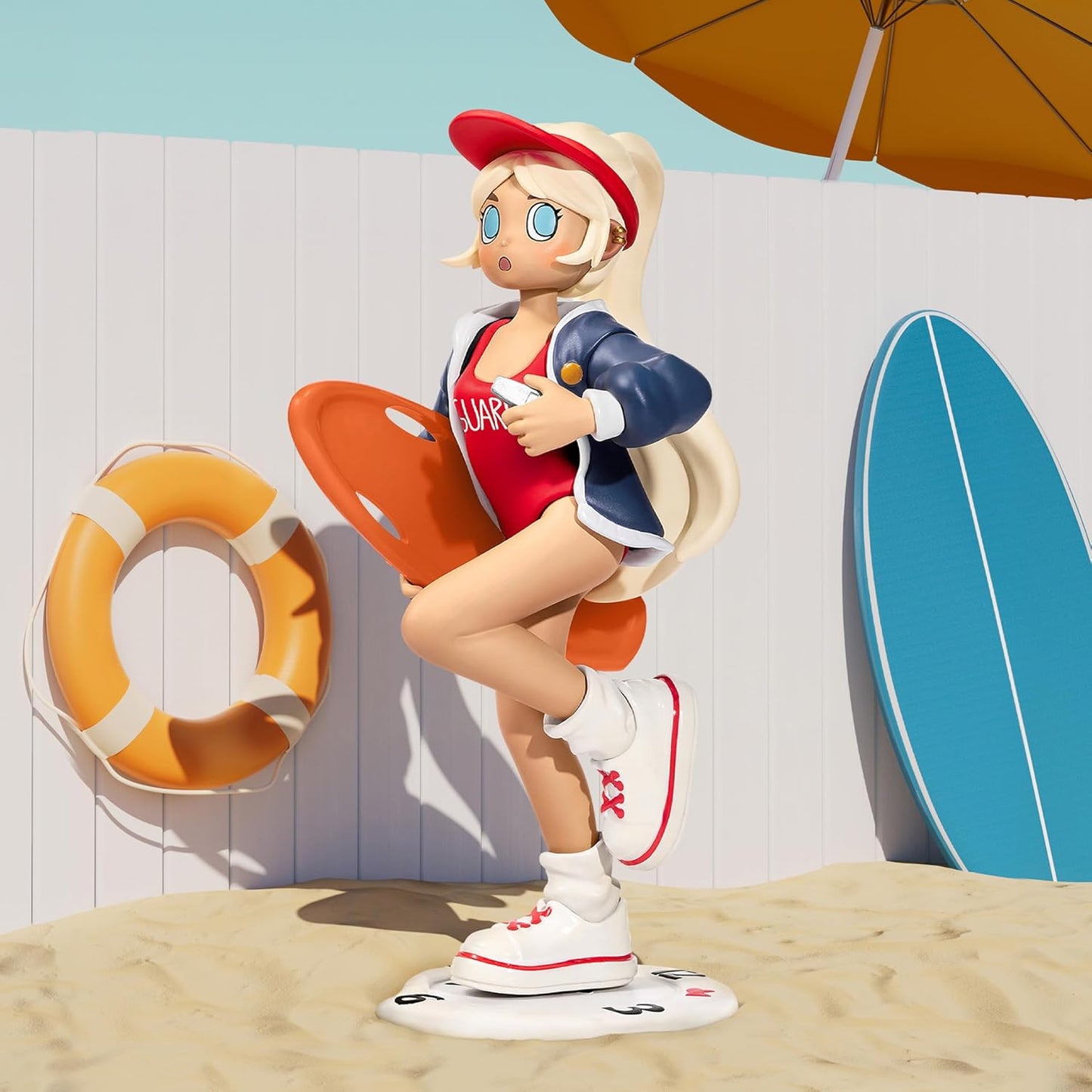 POP MART Peach Riot Rush Hour Series Figures Blind Box Figures, Random Design Action Figures Collectible Toys Home Decorations, Holiday Birthday Gifts for Girls and Boys, Single Box