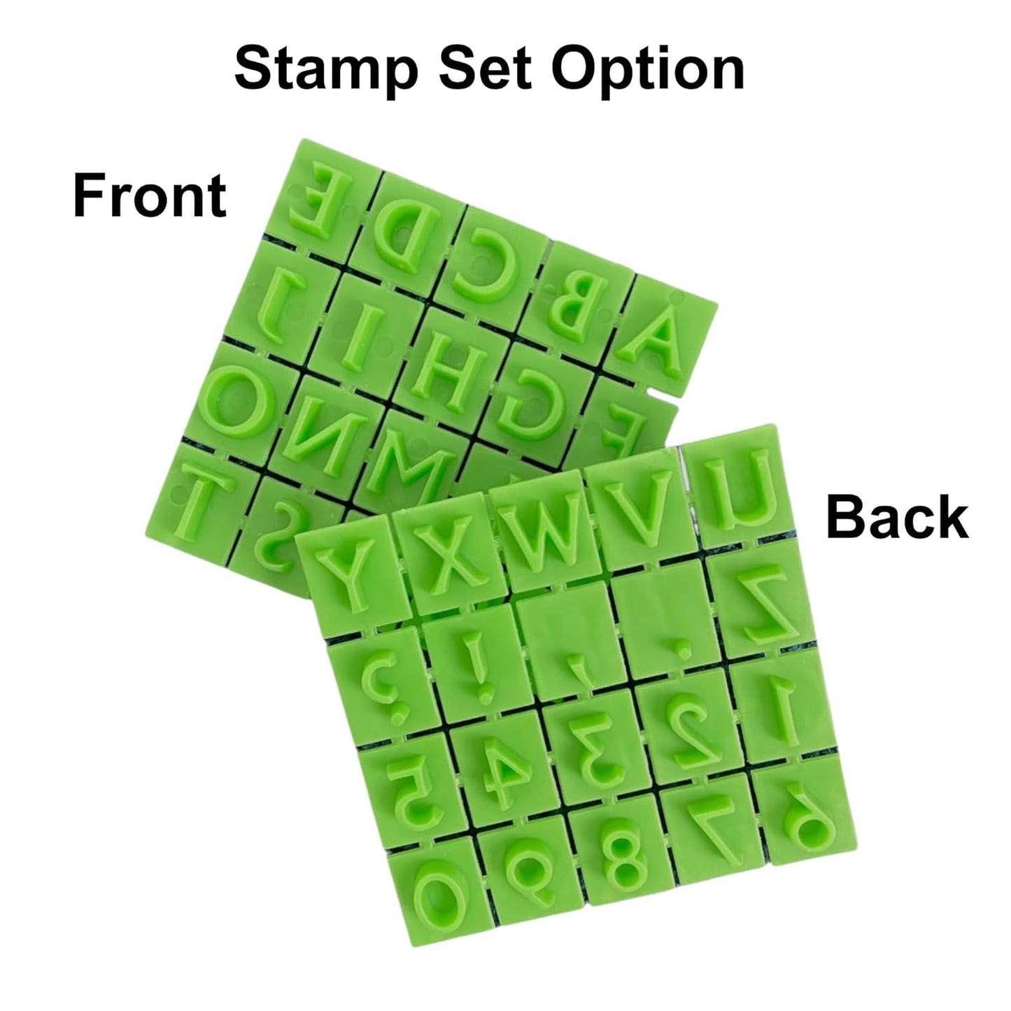 Large DIY Stepping Stone Kit, Handprint Stepping Stone, Mother's Day Gift, Footprint Stepping Stone (10 Inch + Stamp Set)