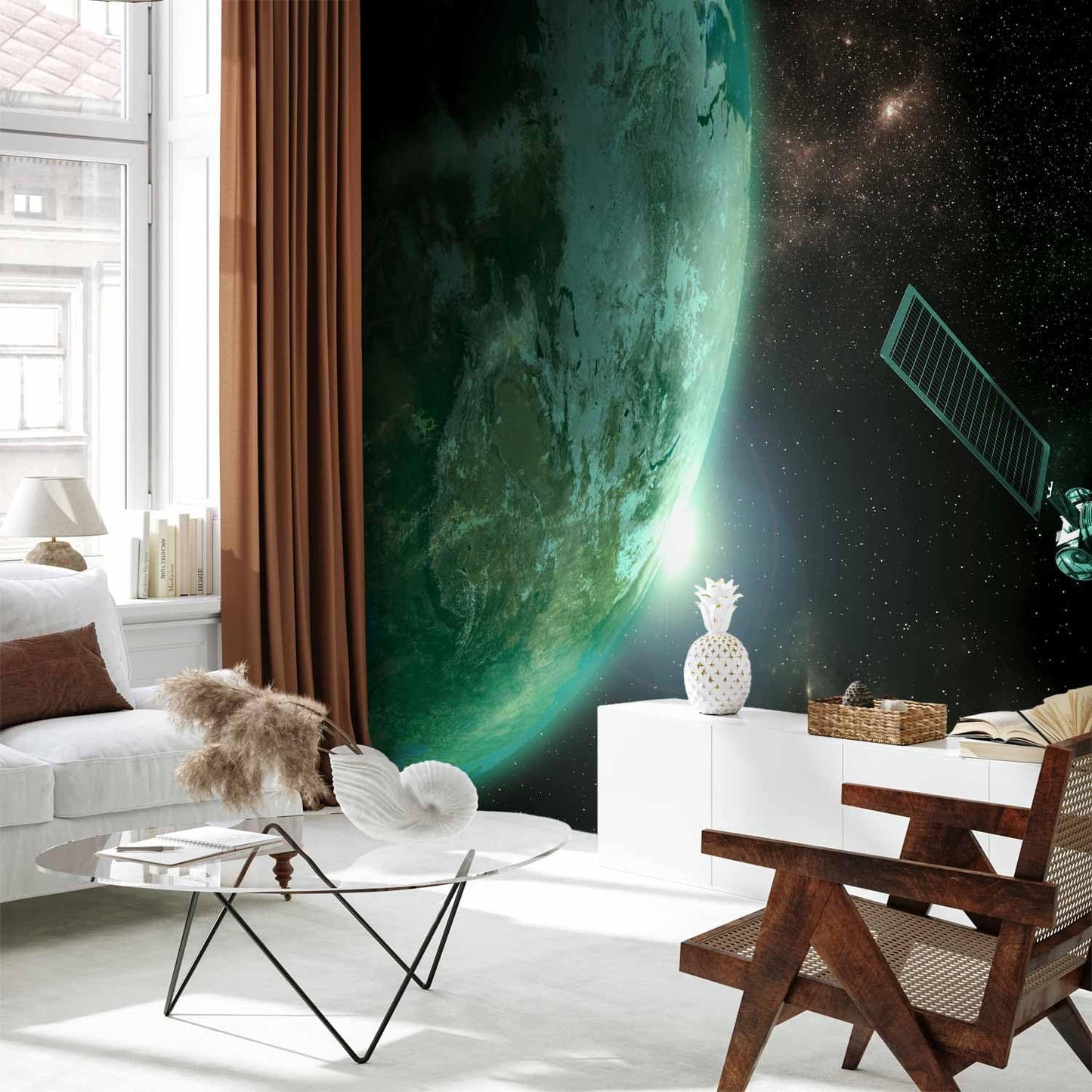 artgeist Premium Wall Mural Cosmos Galaxy 197x138 in - Non-Woven Wallpaper Fleece Wall Decor Photo Print Picture Image Design Home n-B-0007-a-b