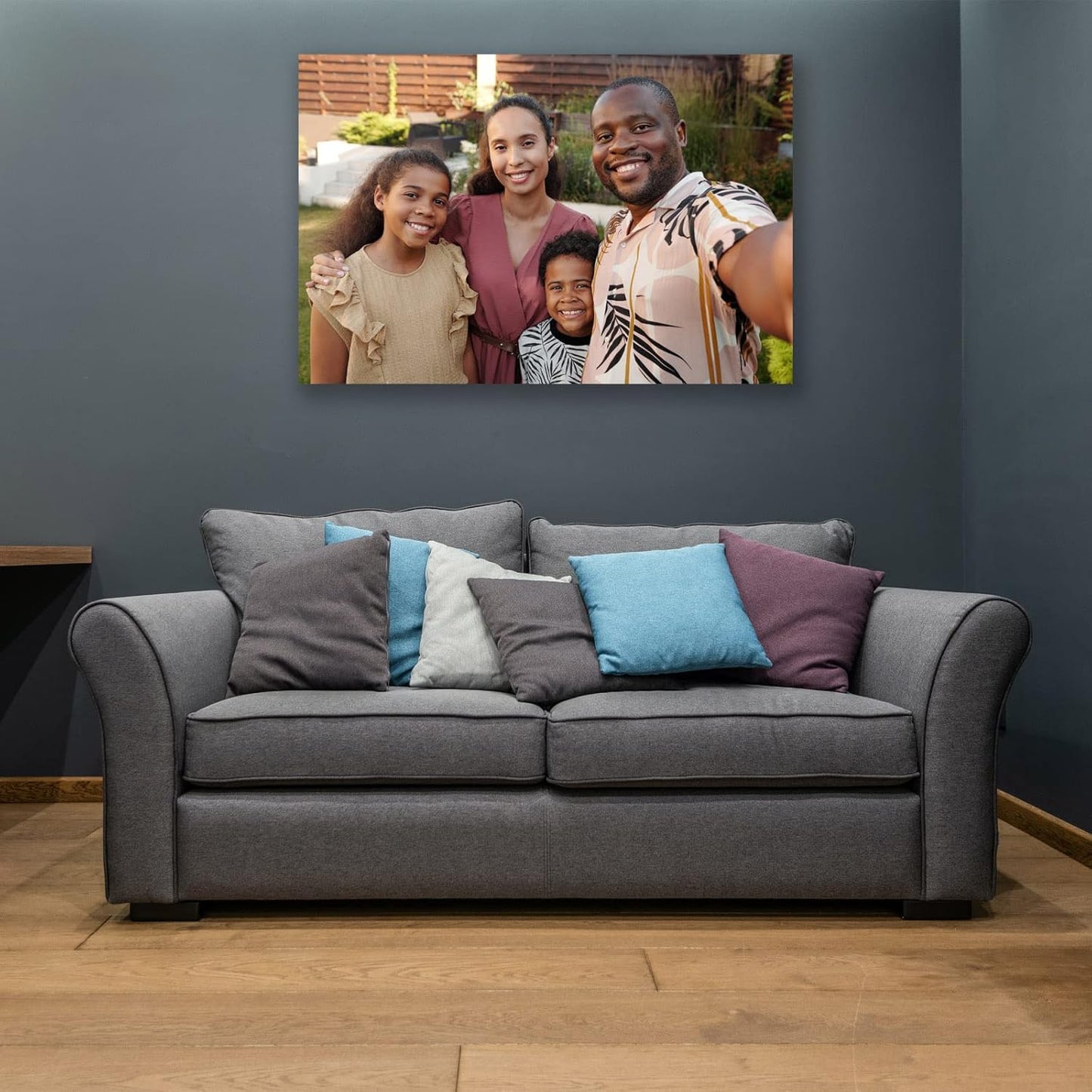 Custom Canvas Prints with Your Photos Custom Wall Art Personalized Canvas Pictures for Pet/Family Gifts for Mom/Men/Women (20'' W x 24'' H)