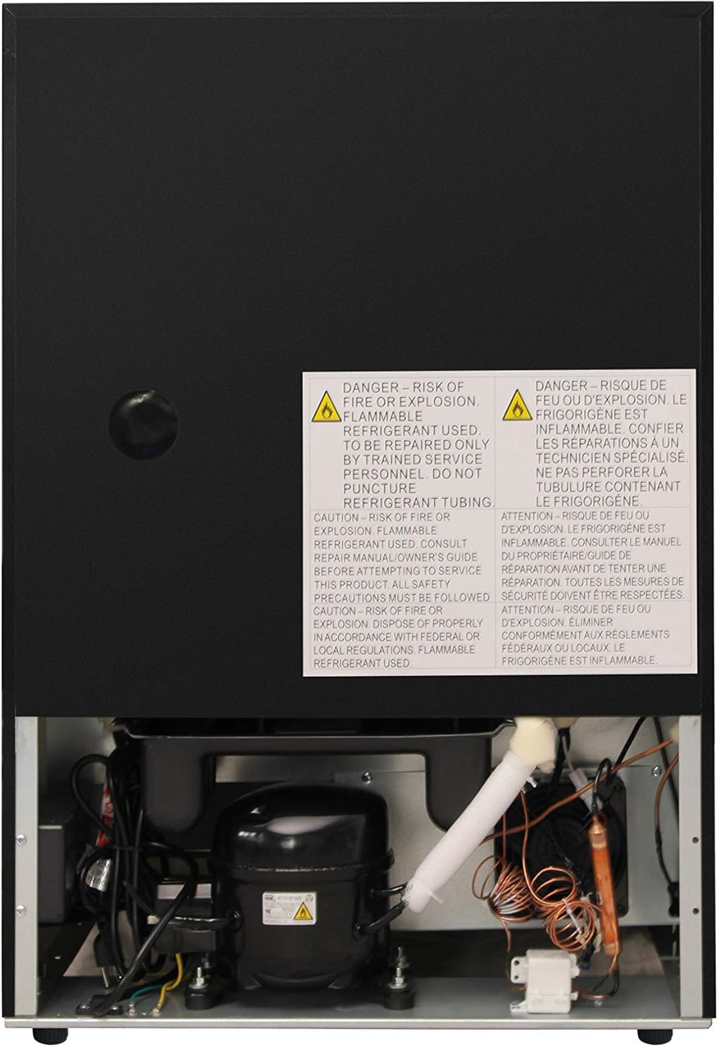 THOR Kitchen Freestanding/Under-Counter 24-Inch Dual Zone Wine Cooler in Stainless Steel - Model TWC2402