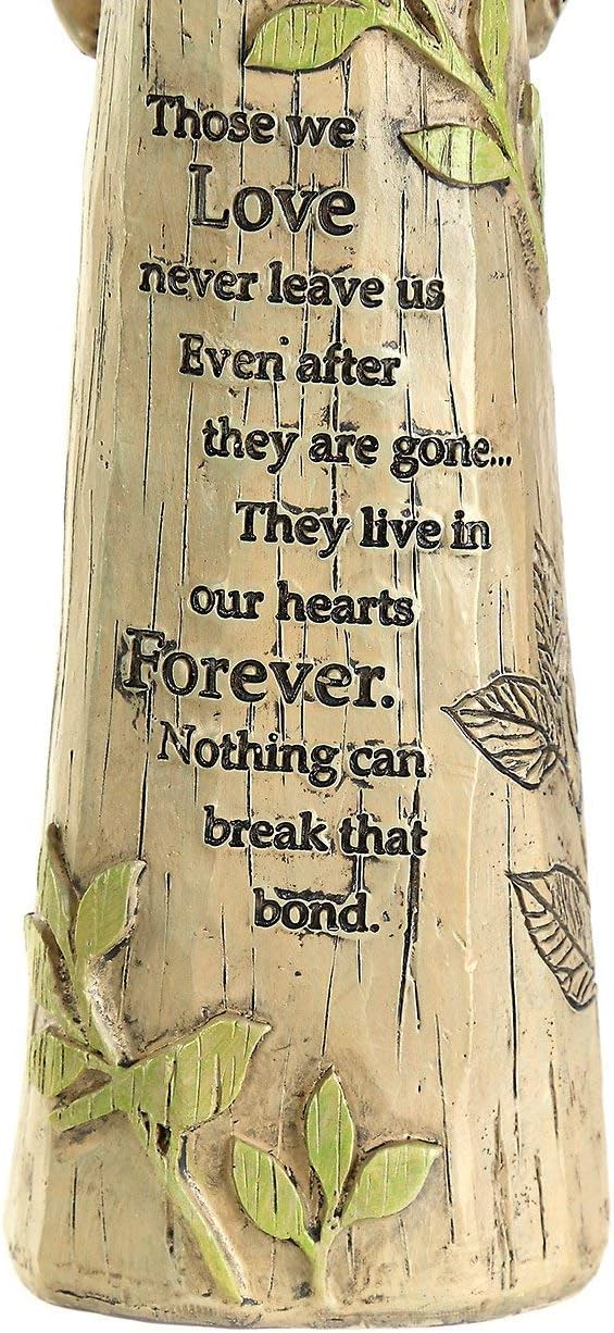 Topadorn Garden Statuary Outdoor Praying Angel Resin Figurines,Angel Collectible Sculptures,10" H