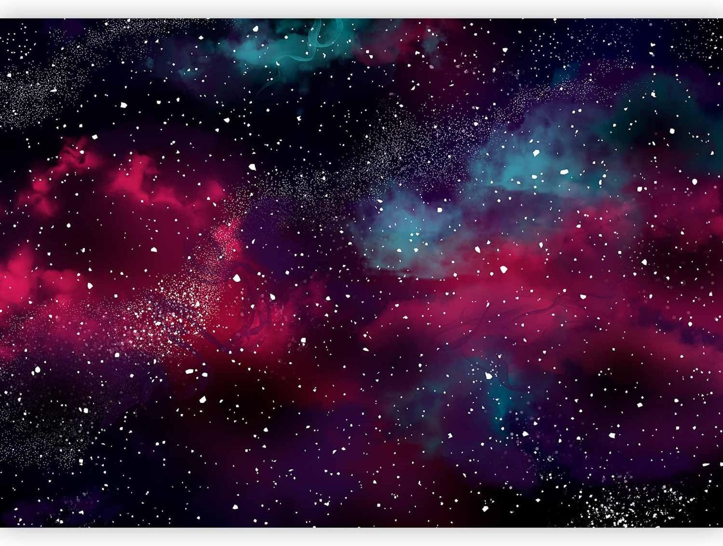 artgeist Wall Mural Space 116x83 in - Peel and Stick Self-Adhesive Wallpaper Removable Large Sticker Foil Wall Decor Print Design Mural Galaxy Universe Cosmos Sky a-A-10326-a-a