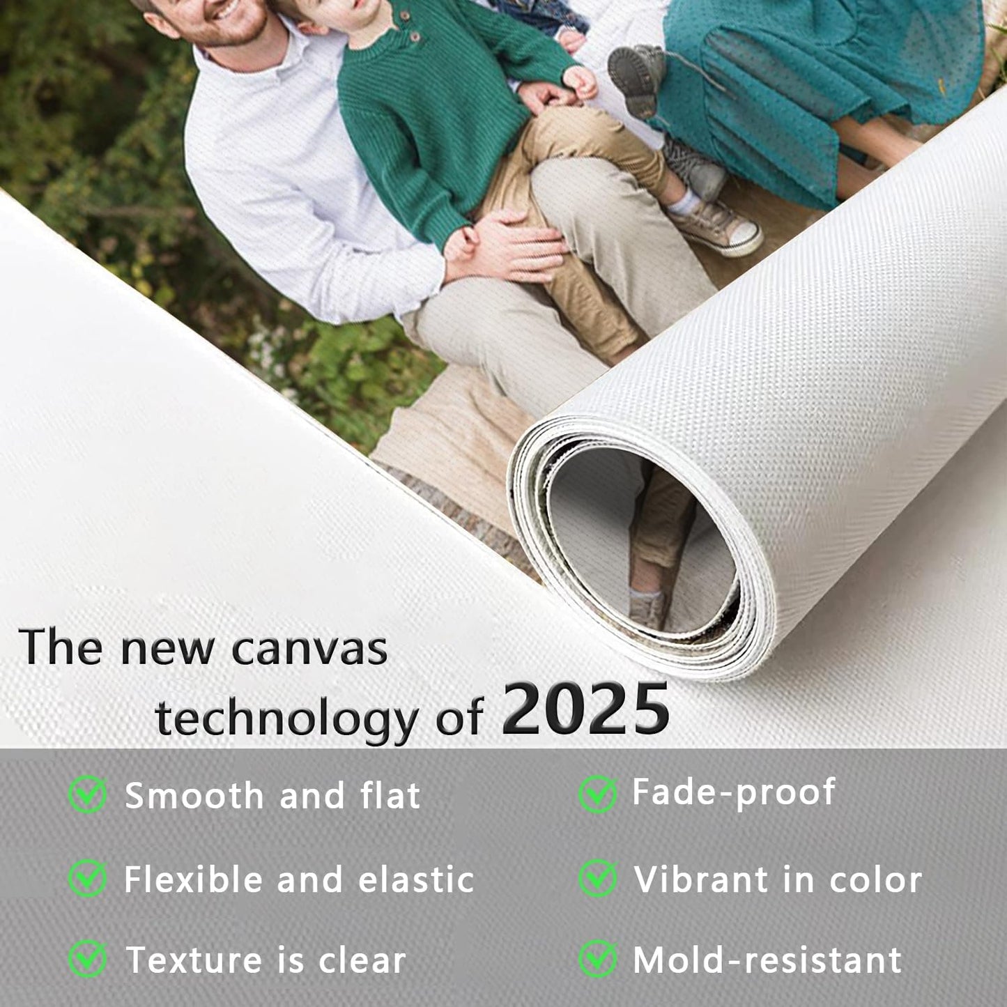 GZZFXXD Personalized Custom Canvas Prints 12''x18'' with Your Photo/your Image Large Wallart Wall Decor for Bedroom Dining room Living room Children's room(Unframed)