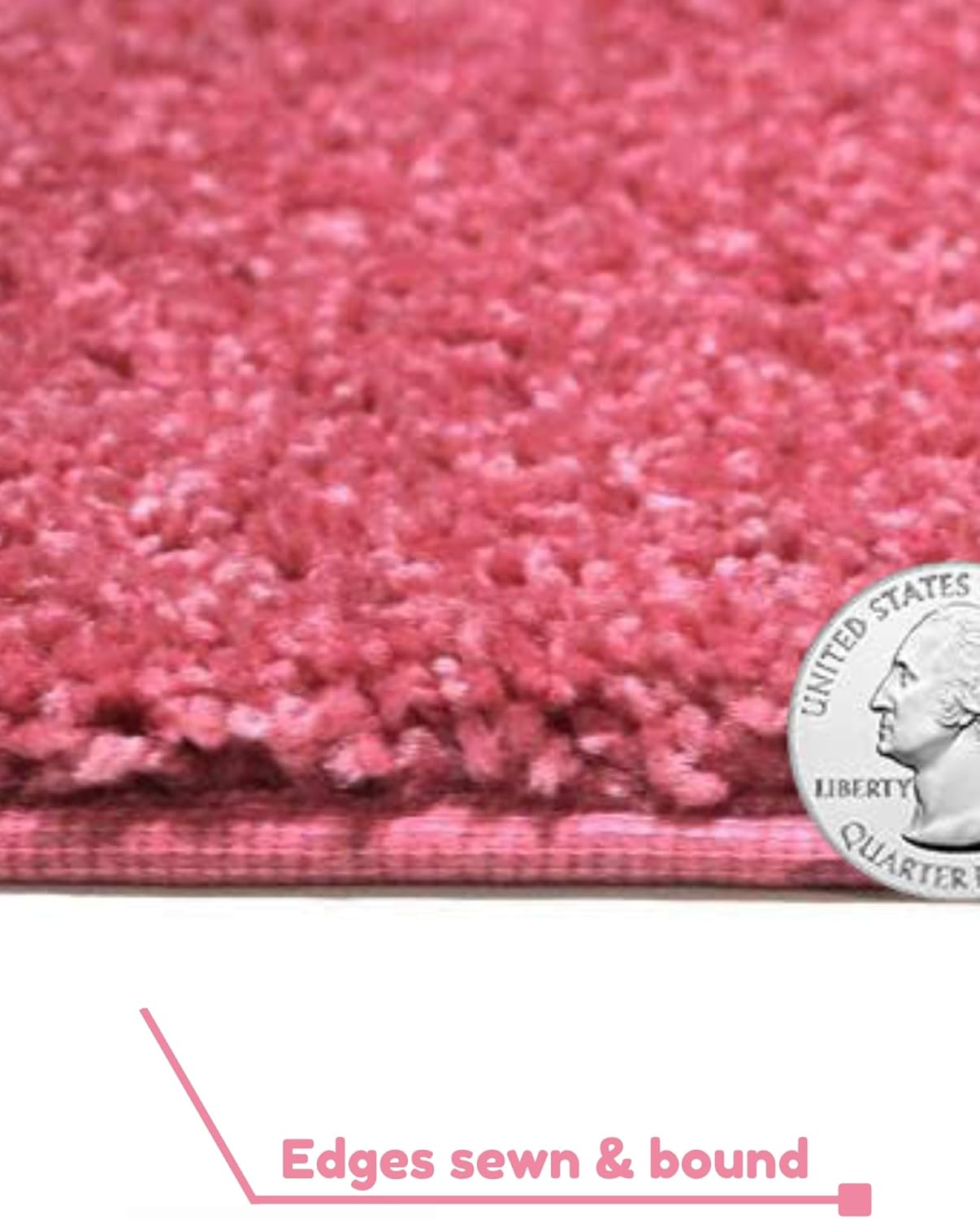 KOECKRITZ Soft and Colorful Kids Classroom Area Rugs (Passes Flammability Pill Test) Many Sizes and Bright Colors to Select from (5' x 7', Glamour)