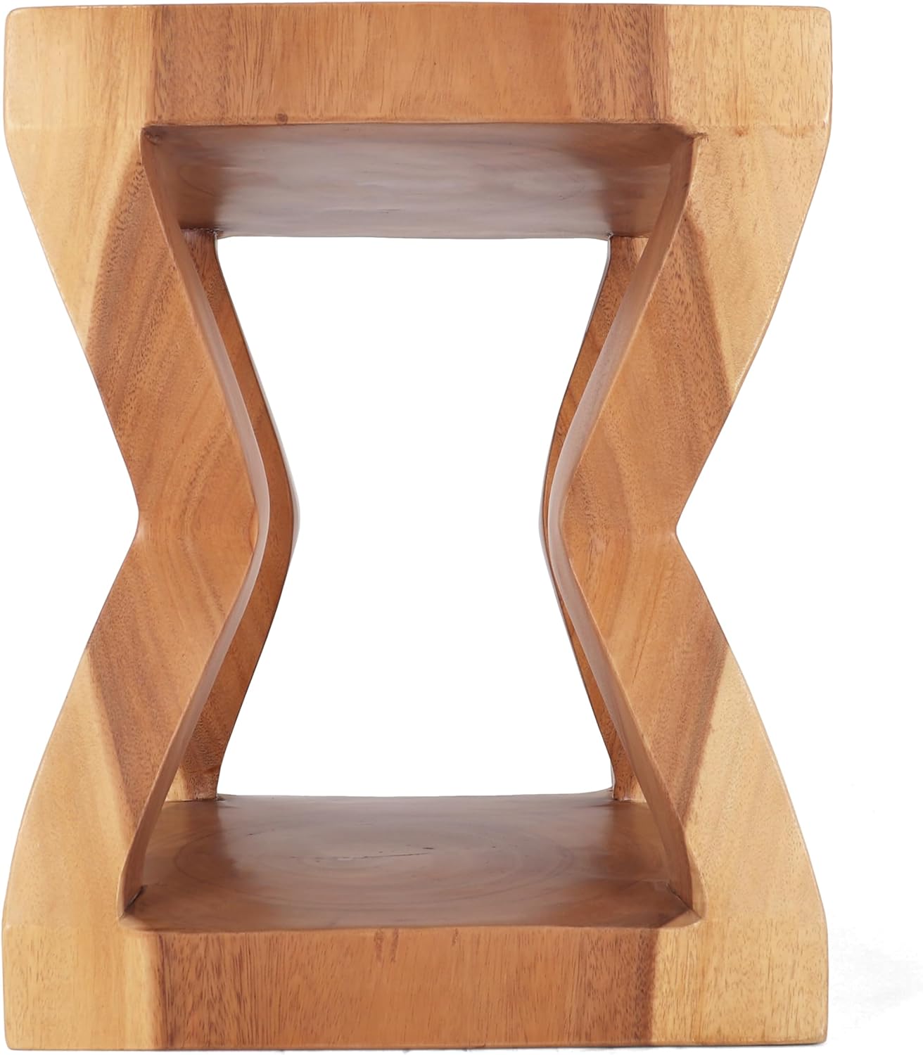 Rutledge & King Wooden End Table - Unique Wooden Side Table - Mid Century Side Table - Saur Wood Side Table - Small Accent Table - Mid Century Modern Side Table